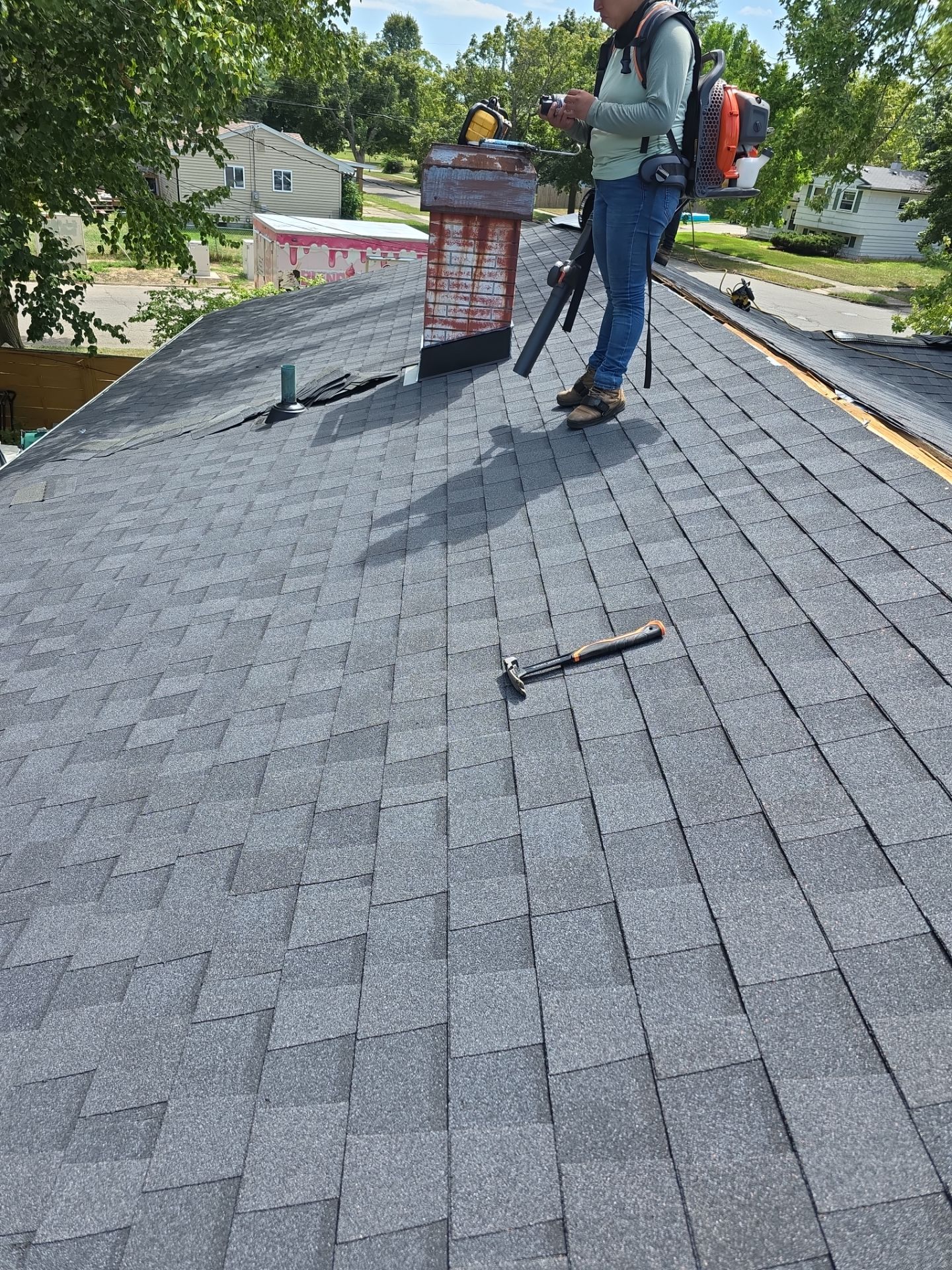 New Roof In Lansing by 42 North Construction, LLC.