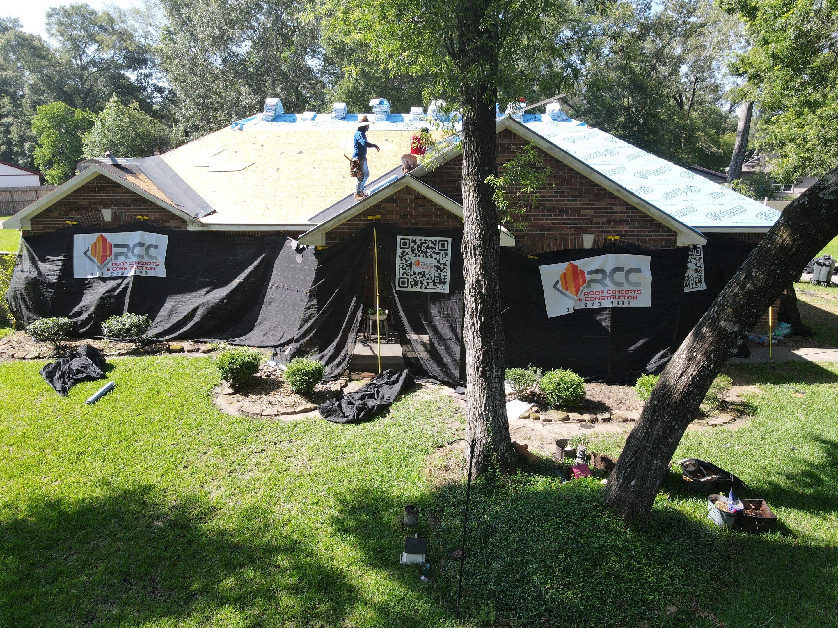 Residential Roofing Installation using Malarkey Vista Impact Resistant by Roof Concepts Construction