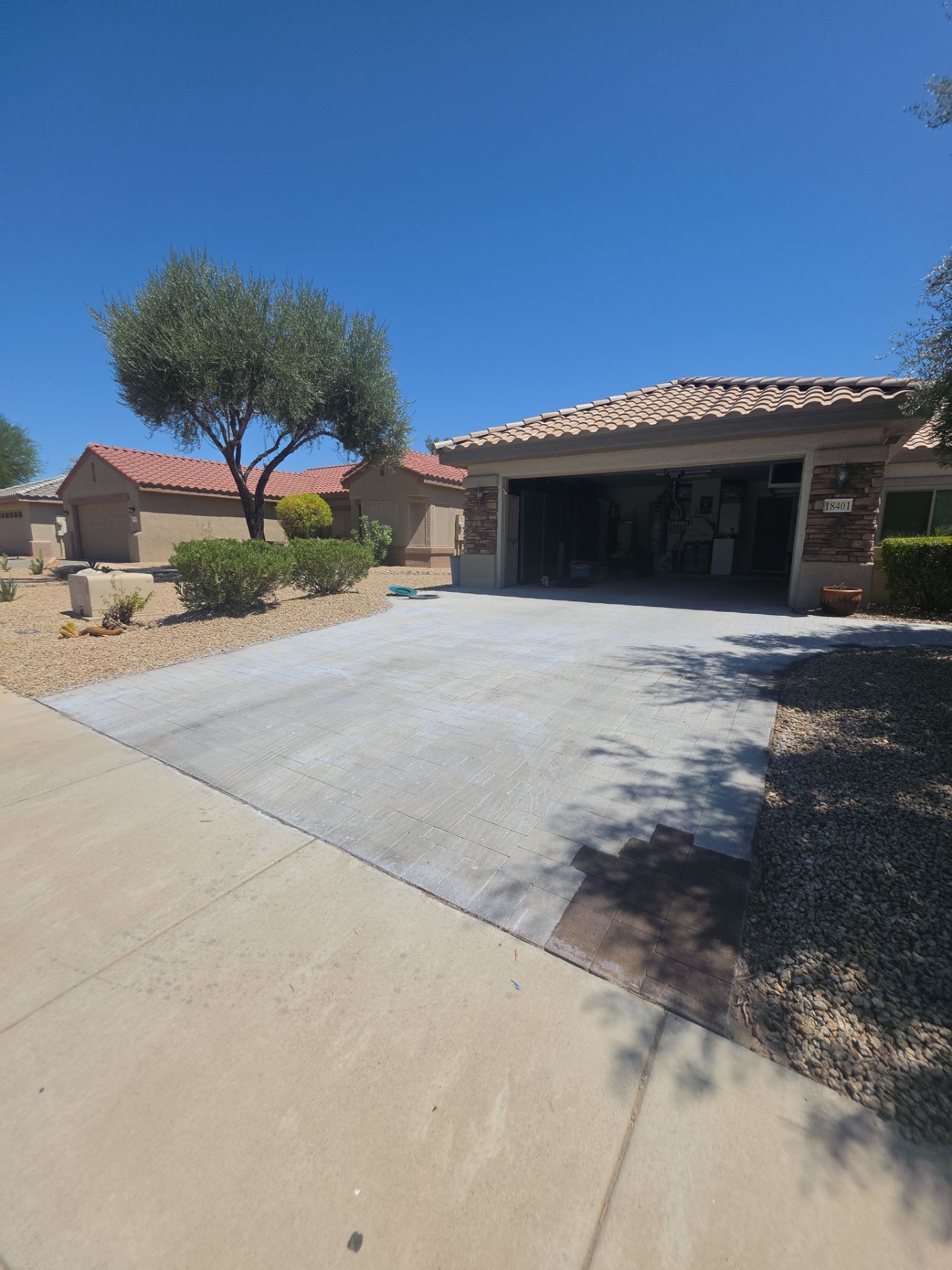Driveway Paver Sealing in Sun City Grand | Surprise, AZ by Patriot Power Washing & Sanitation