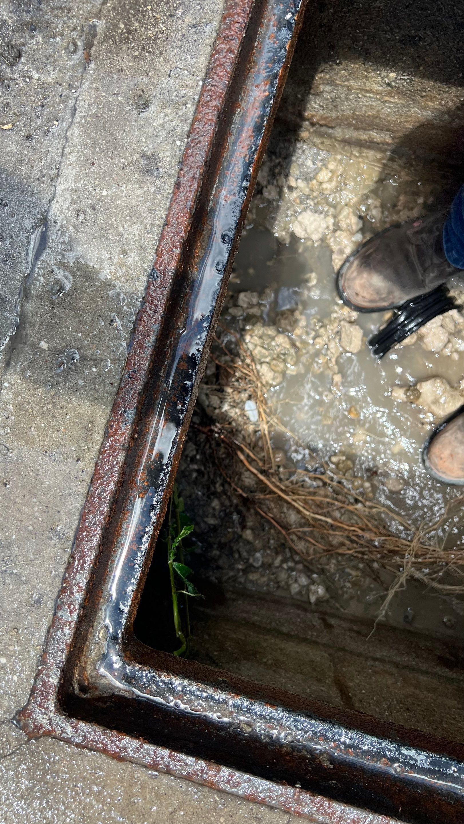 Naples Condo Catch Basin Cleaning by APS Power & Water
