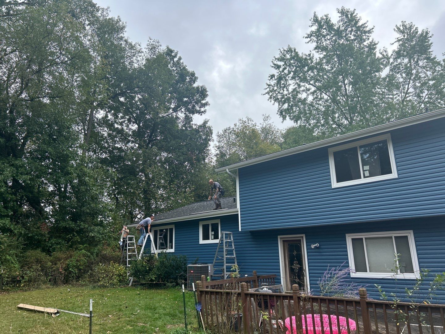 Siding Replacement using Alside D4 1/2" Dutchlap by 180 Contractors