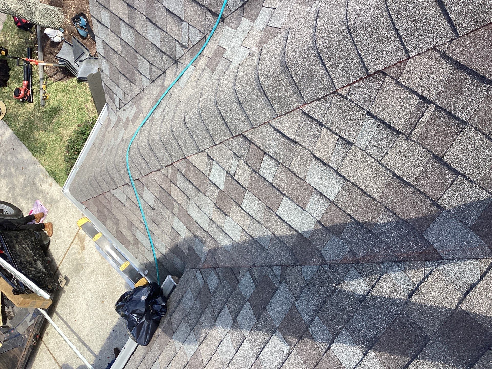 Residential Roofing Installation using Owen's Corning Duration (Lifetime) Shingles by Roof Repair Company