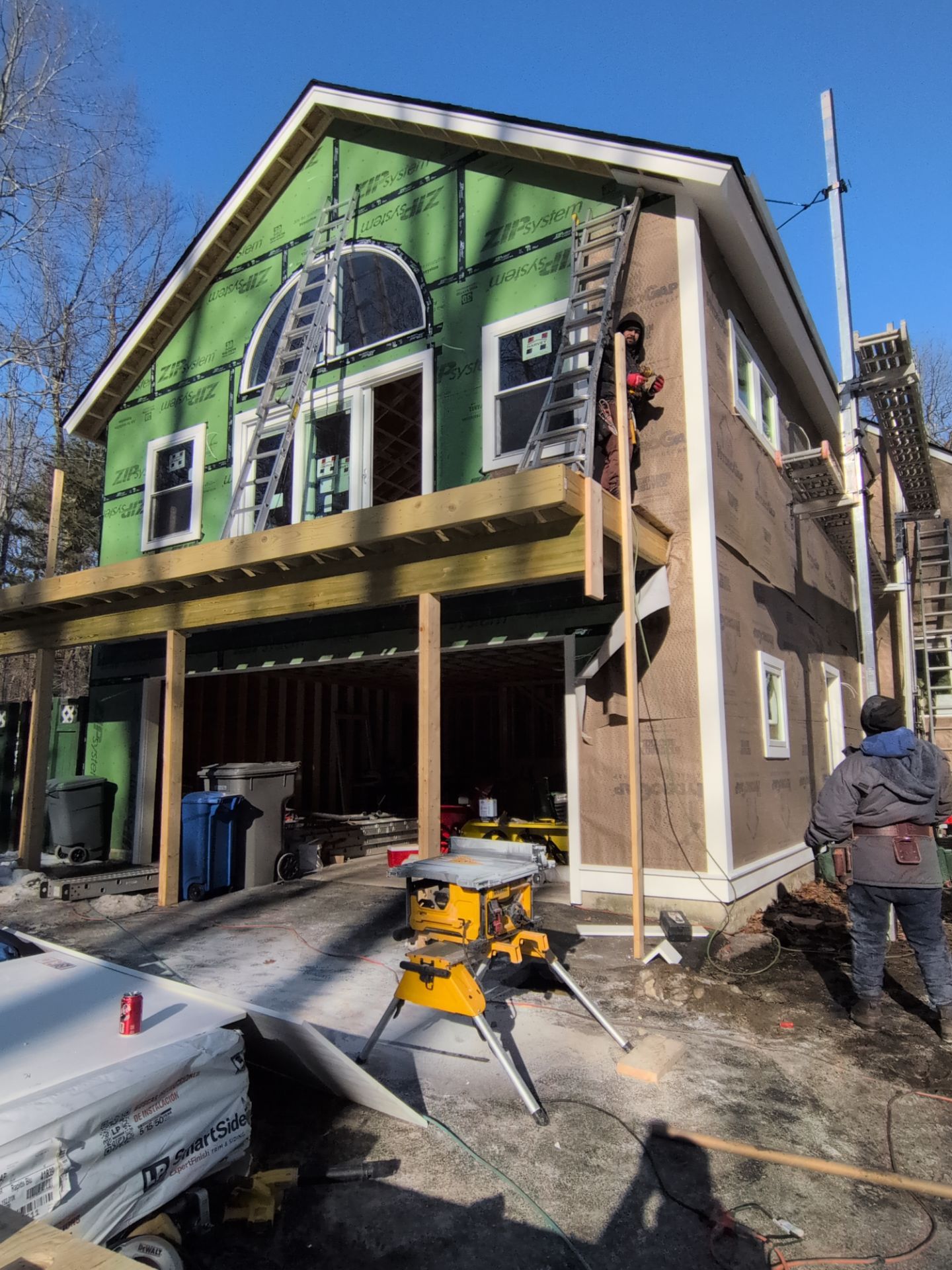 Custom ADU Construction with Vaulted In-Law Suite – LP SmartSide®, ZIP System® & Harvey® Windows by Sensible Home Solutions