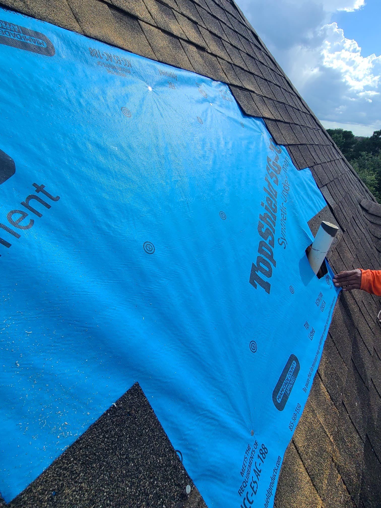 Residential Roofing Repair using Owen's Corning Duration (Lifetime) Shingles by Roof Repair Services LLC