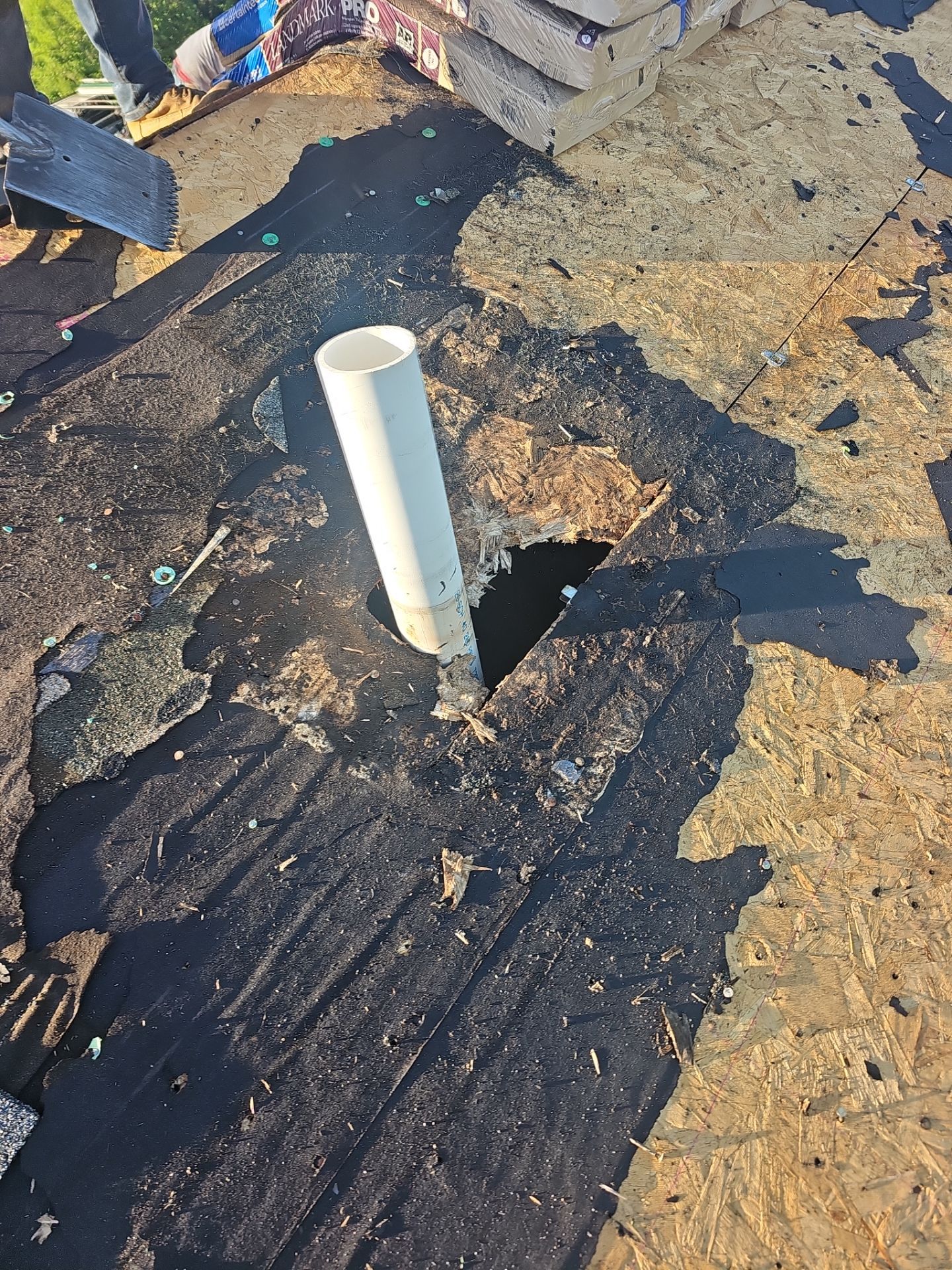 Roof Replacement - Colonial Slate  by Winchester Roofing