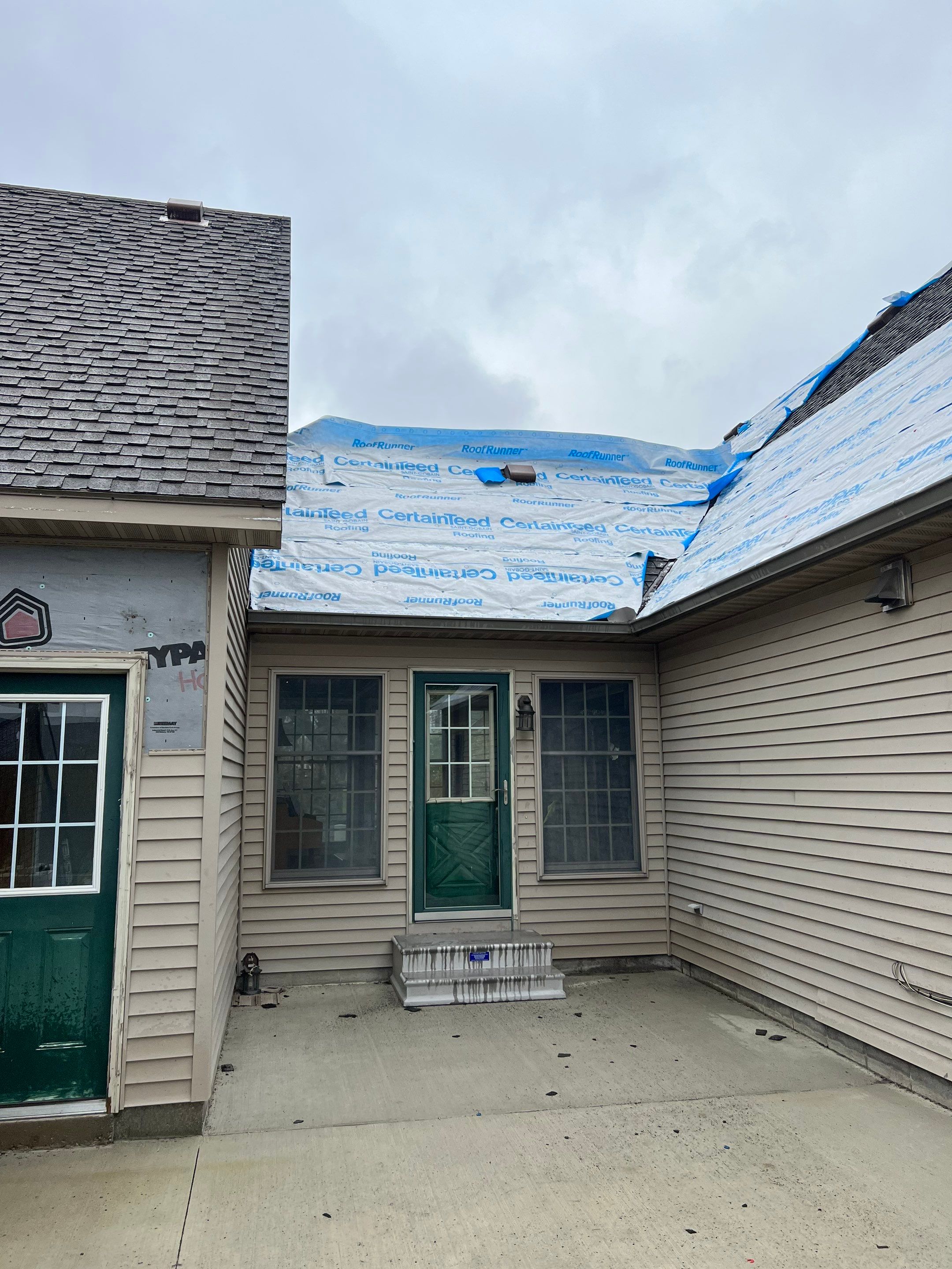 Residential Roofing Repair using Metstar Stone Coated Charcoal by Nitro Roofing and Construction