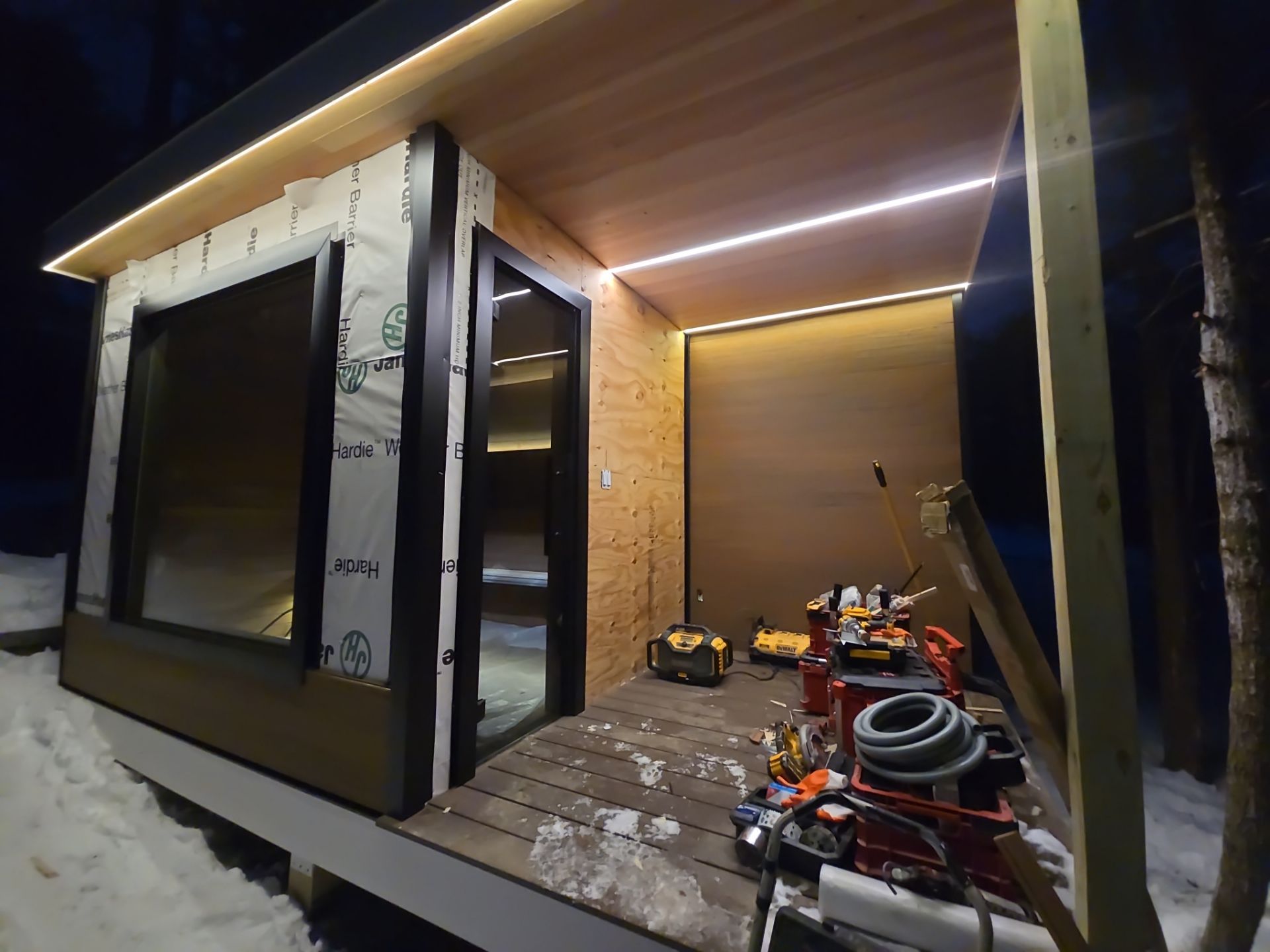 Sauna Project in Sudbiry Ma by UBrothers Construction