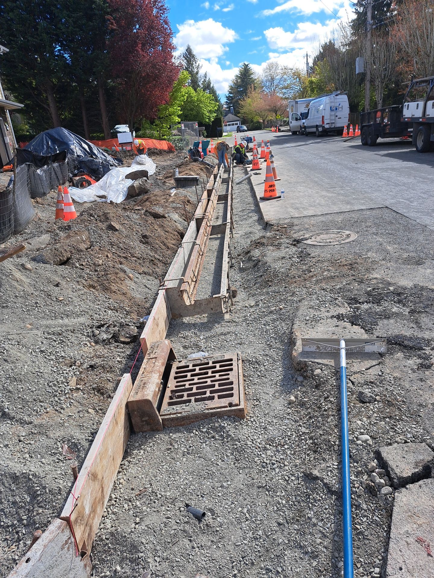 Thomas Custom Homes Development  by Jireh Asphalt & Concrete Inc 