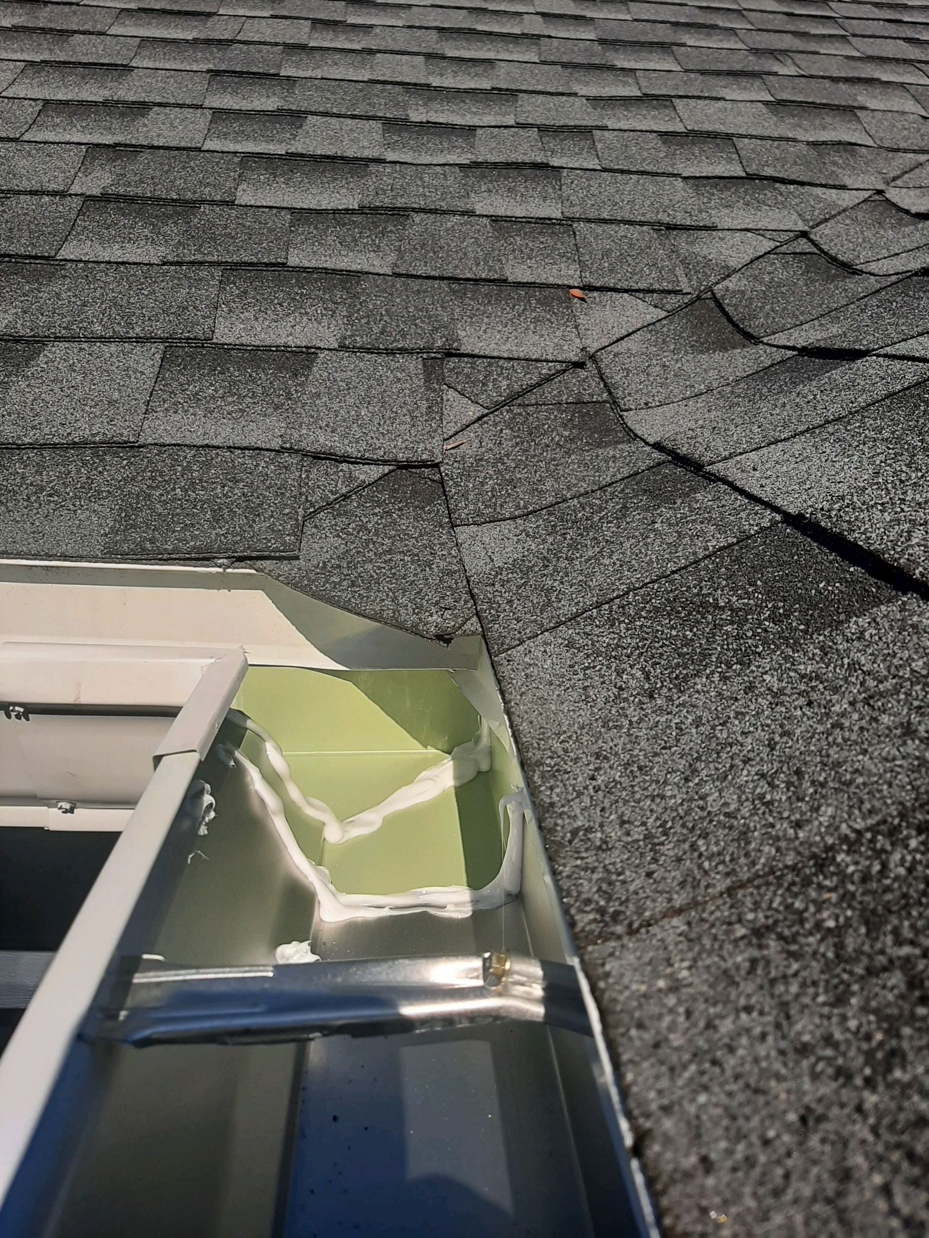 Gutter Installation using K-Style Seamless Gutters by Gutter Professors