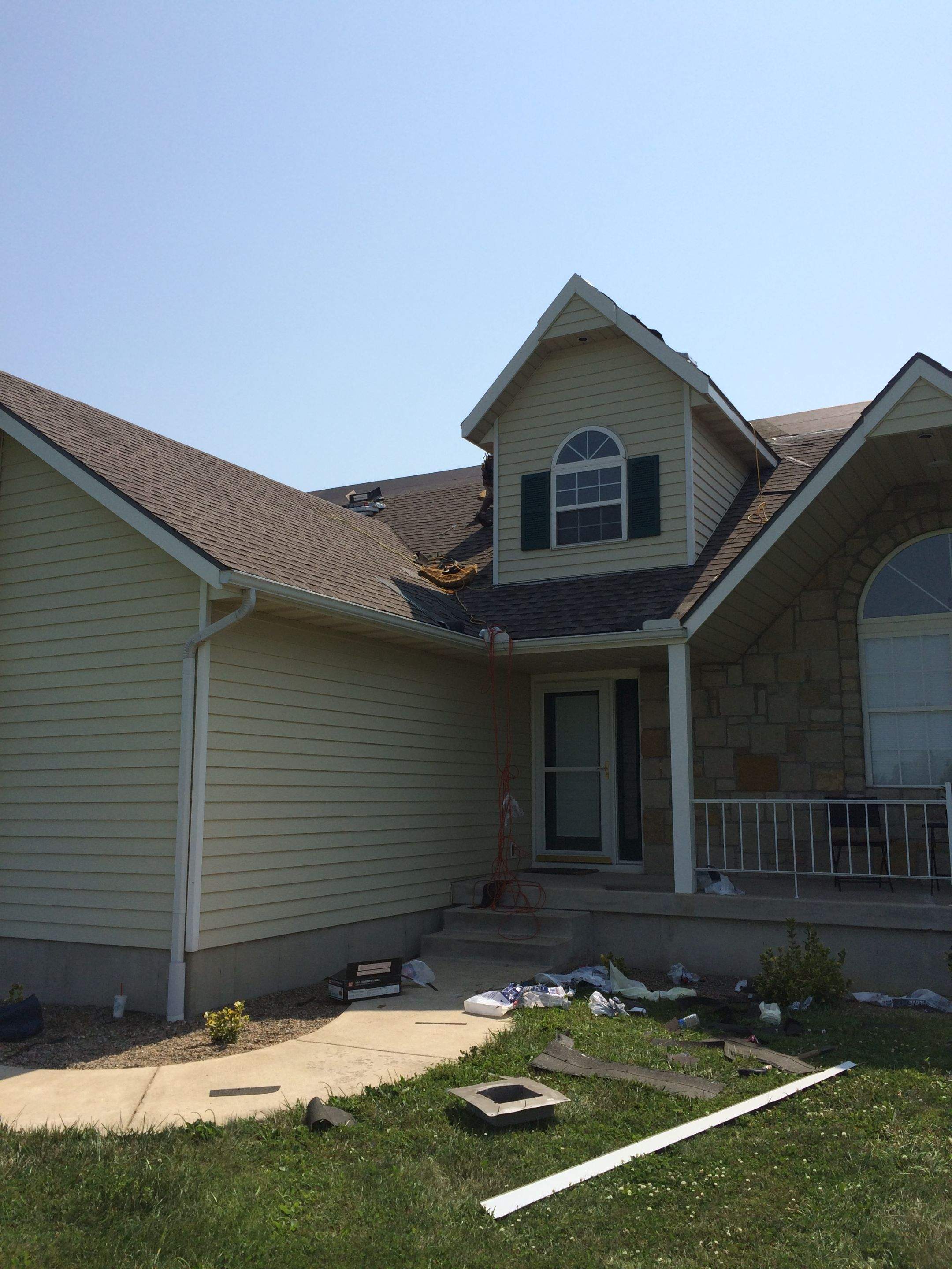 ROOF GUTTERS SIDING REPLACEMNT using GAF Timberline HD roof shingles and Alside Prodigy Siding by Gorilla Exteriors Contracting, LLC