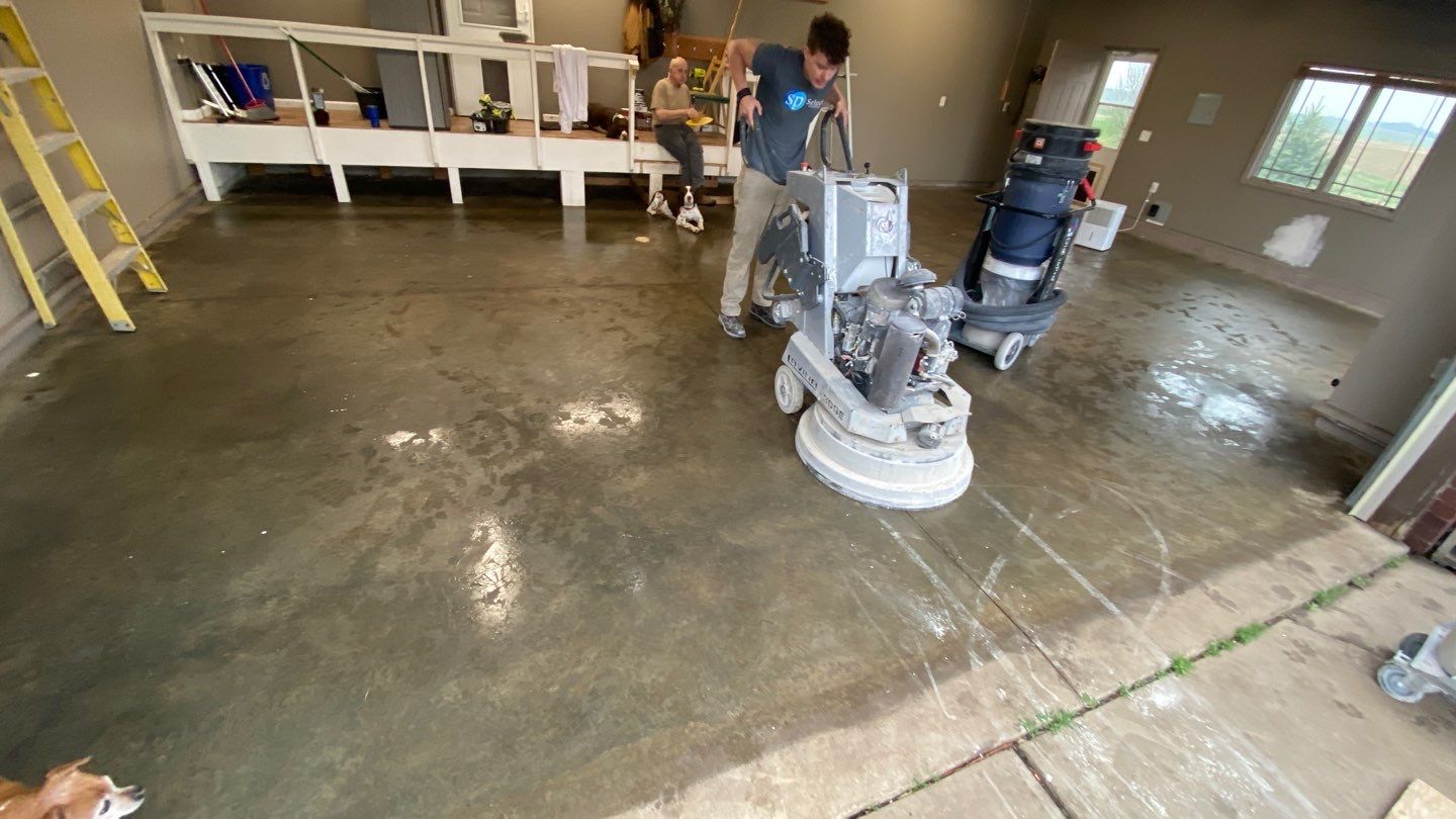 Garage using Domino  by Select Painting, Coatings & Garage Cabinets