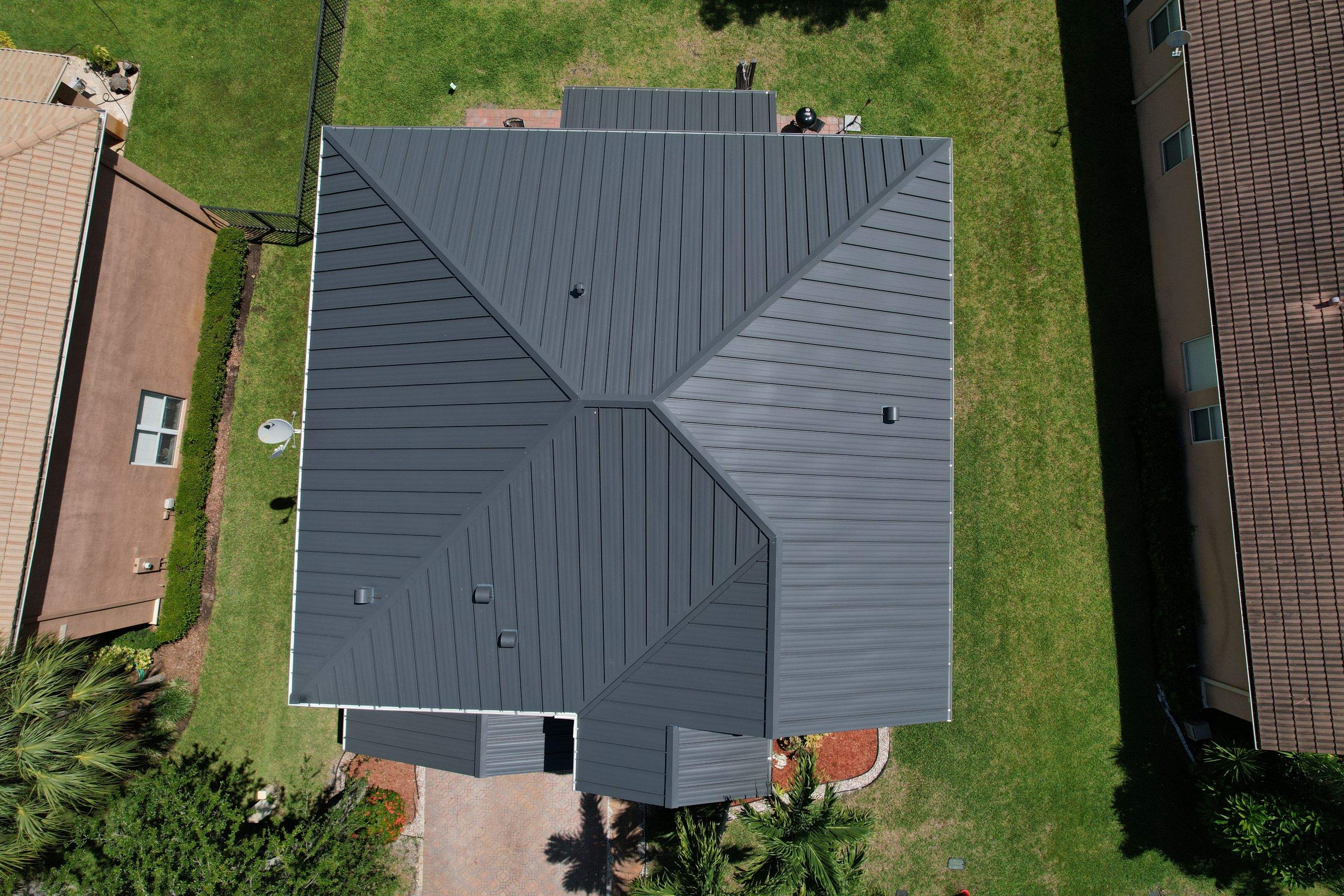 Series 1300 Englert Metal Roof in Weston by Roofing Recovery