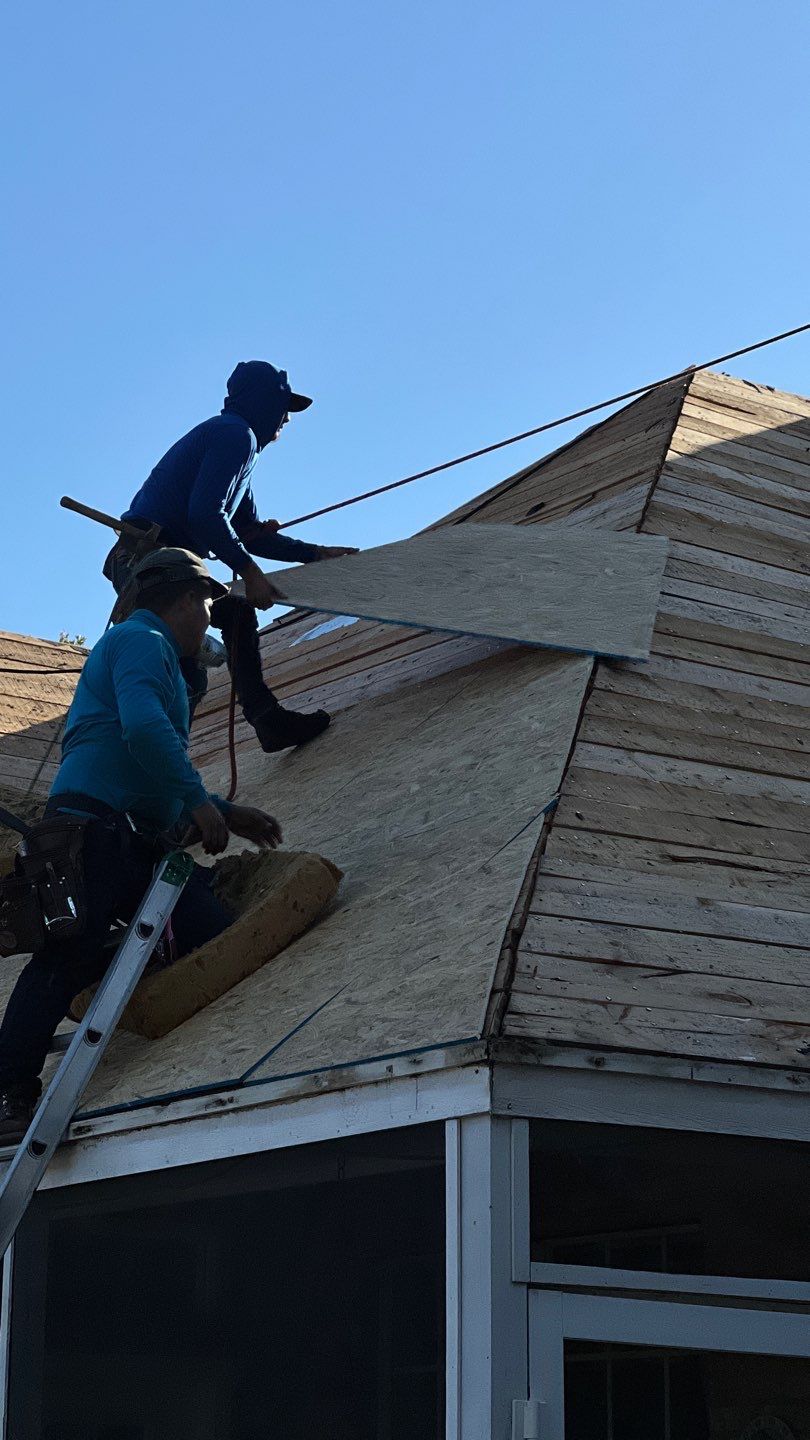 Residential Roofing Installation using GAF Natural Shadow  by A & H Roofing and Contracting