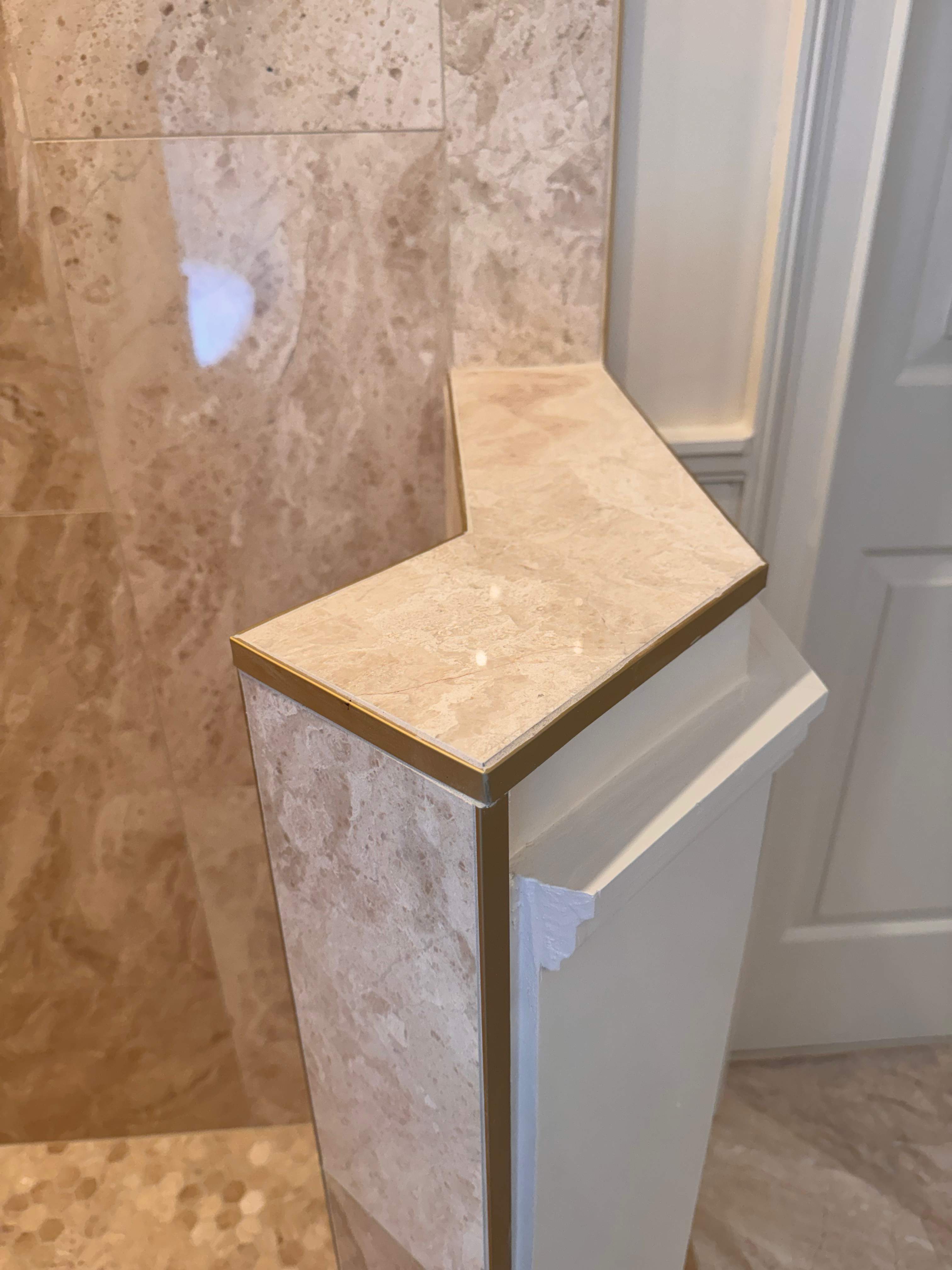 Master bathroom renovation using Free standing tub by Prudencio
