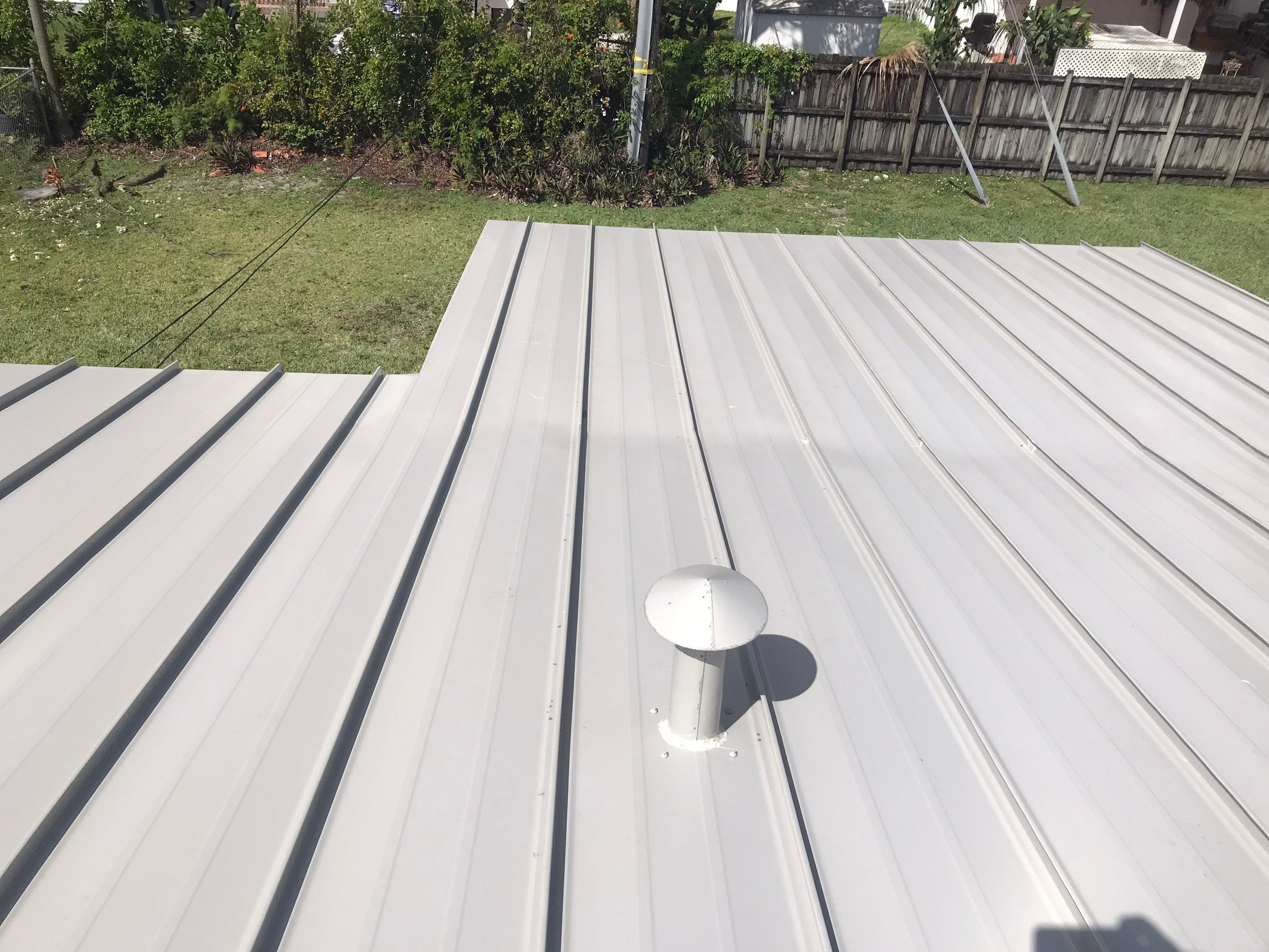 Metal Roof - Galvalume Ash Gray by Istueta Roofing