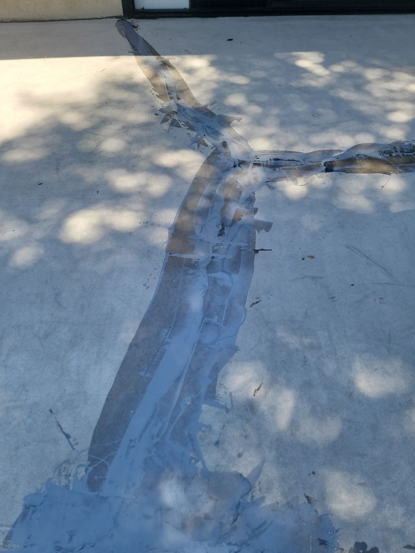 Pecan Concrete Coating for Atascadero Porch and Walkways by MGP Coatings