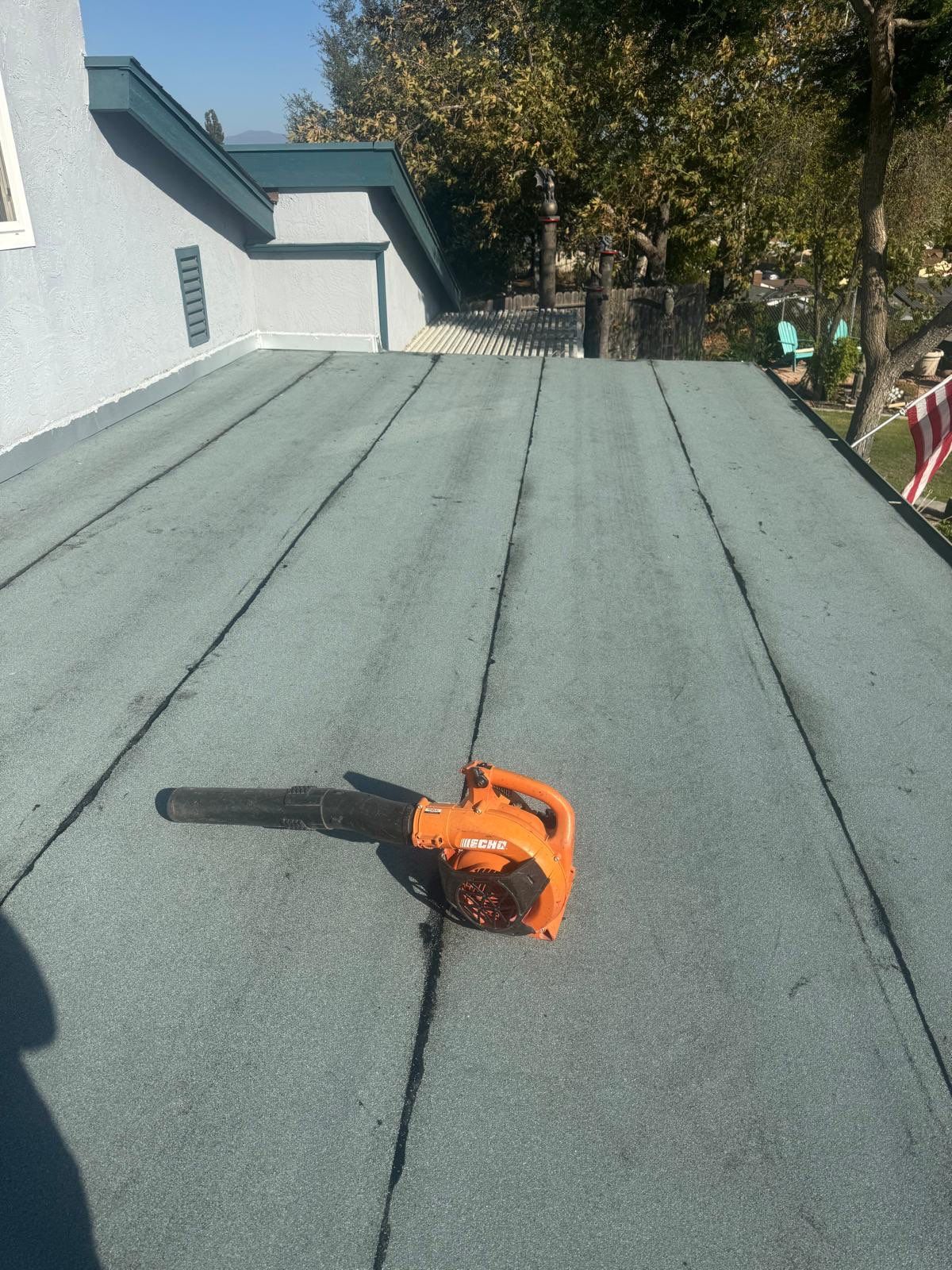 Santee Patio Roof Replacement | Johns Manville DIBITEN Torch-Down System by Zenith Roofing Services