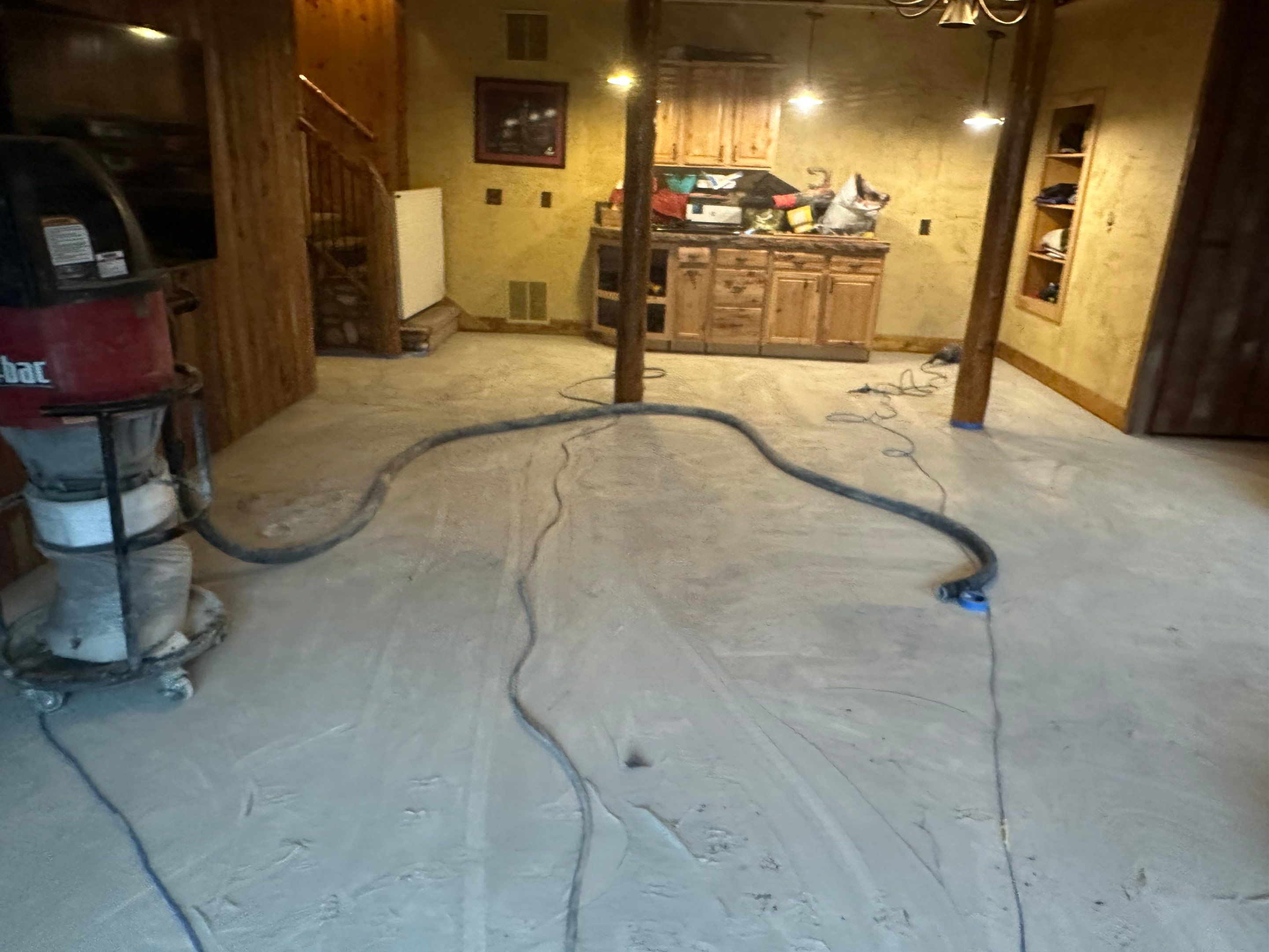Basement Transformation using Mt Everest by Croc Coatings, LLC