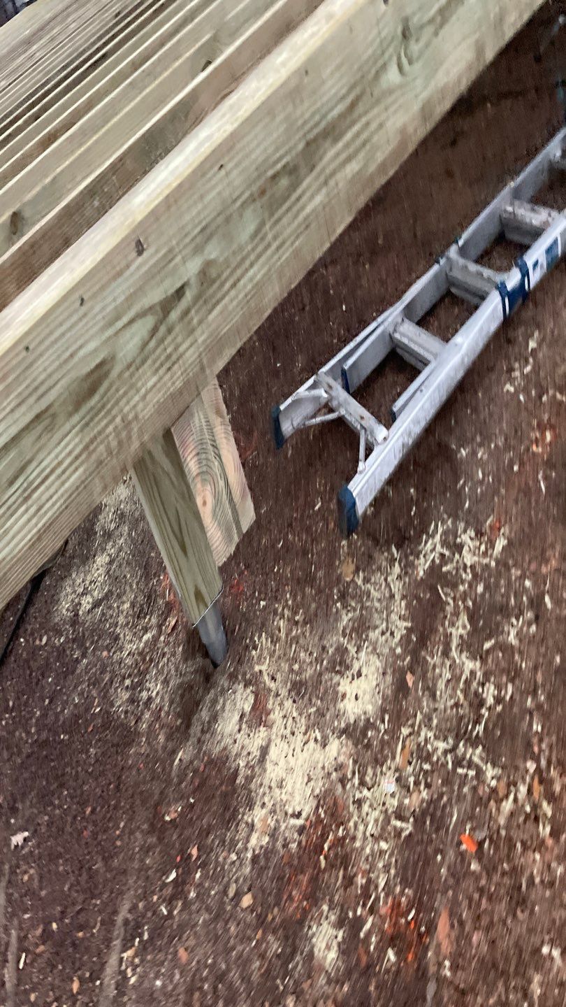 New Deck with Porch In Marlboro by deck guardian
