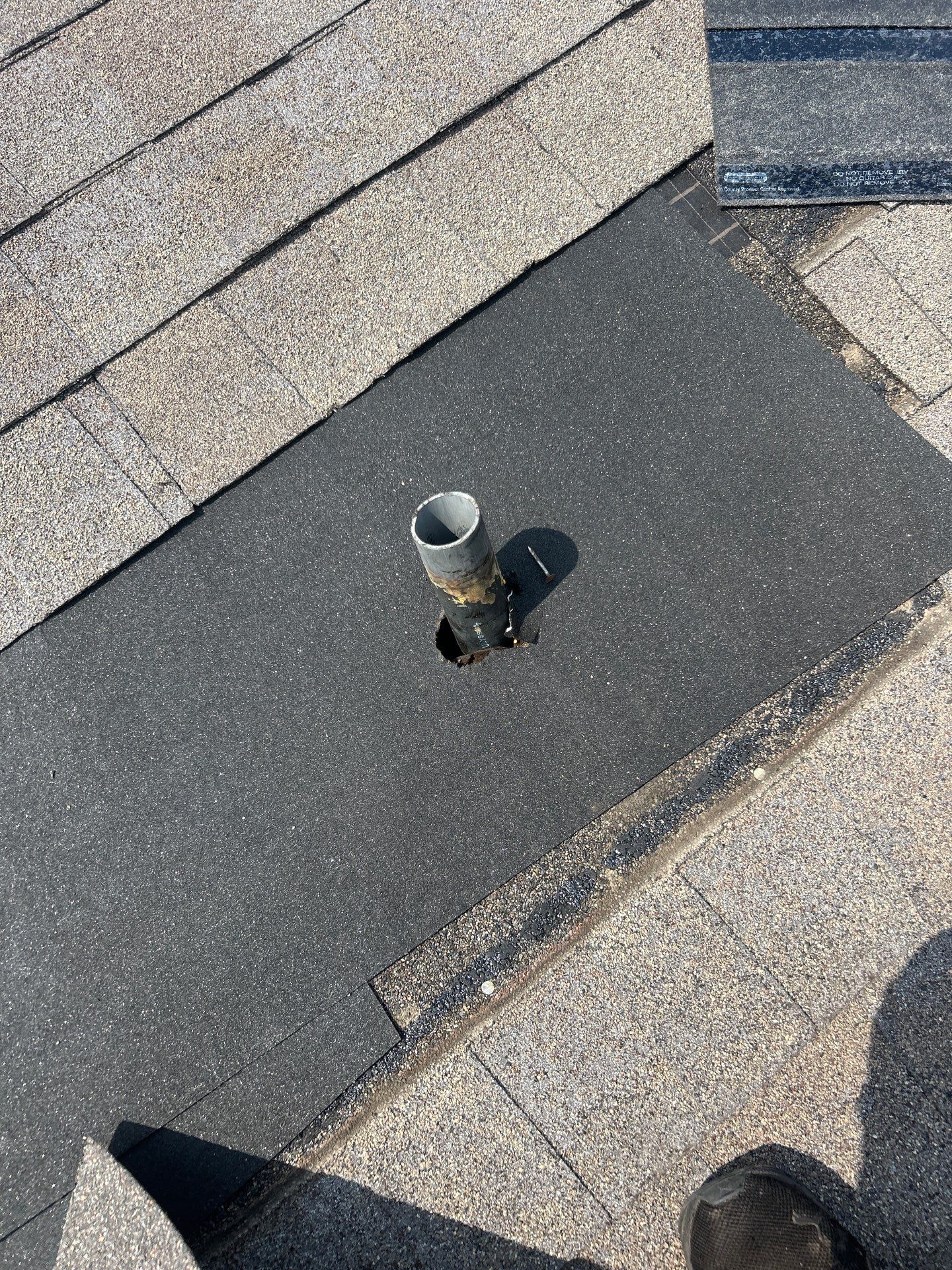 Hail Damage using Owen's Corning Duration (Lifetime) Shingles by Roof Repair Company