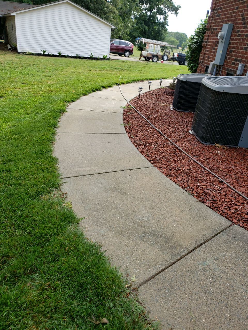House Wash using cleaner by Power Wash Masters LLC