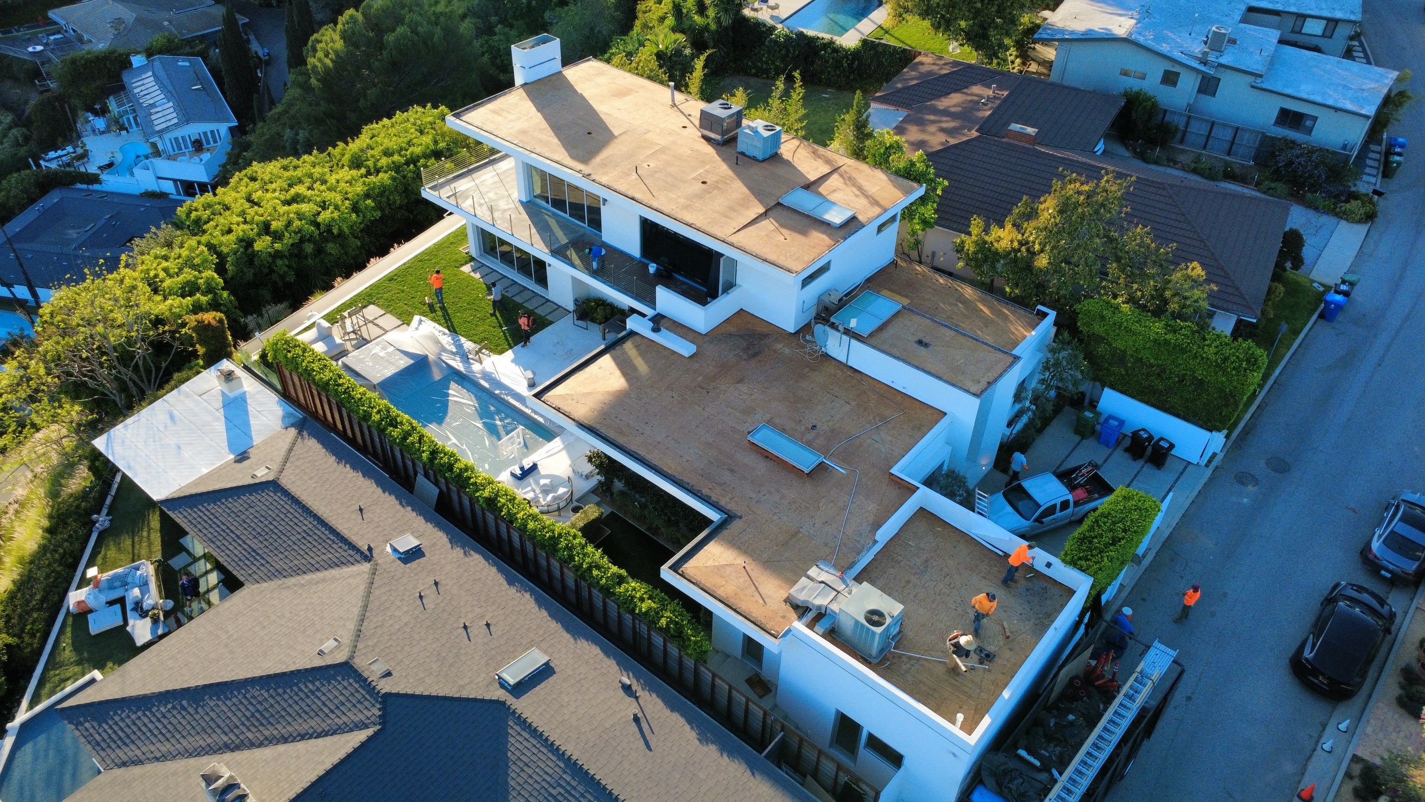 Residential Project in Hollywood Hills by Hull Brothers Roofing