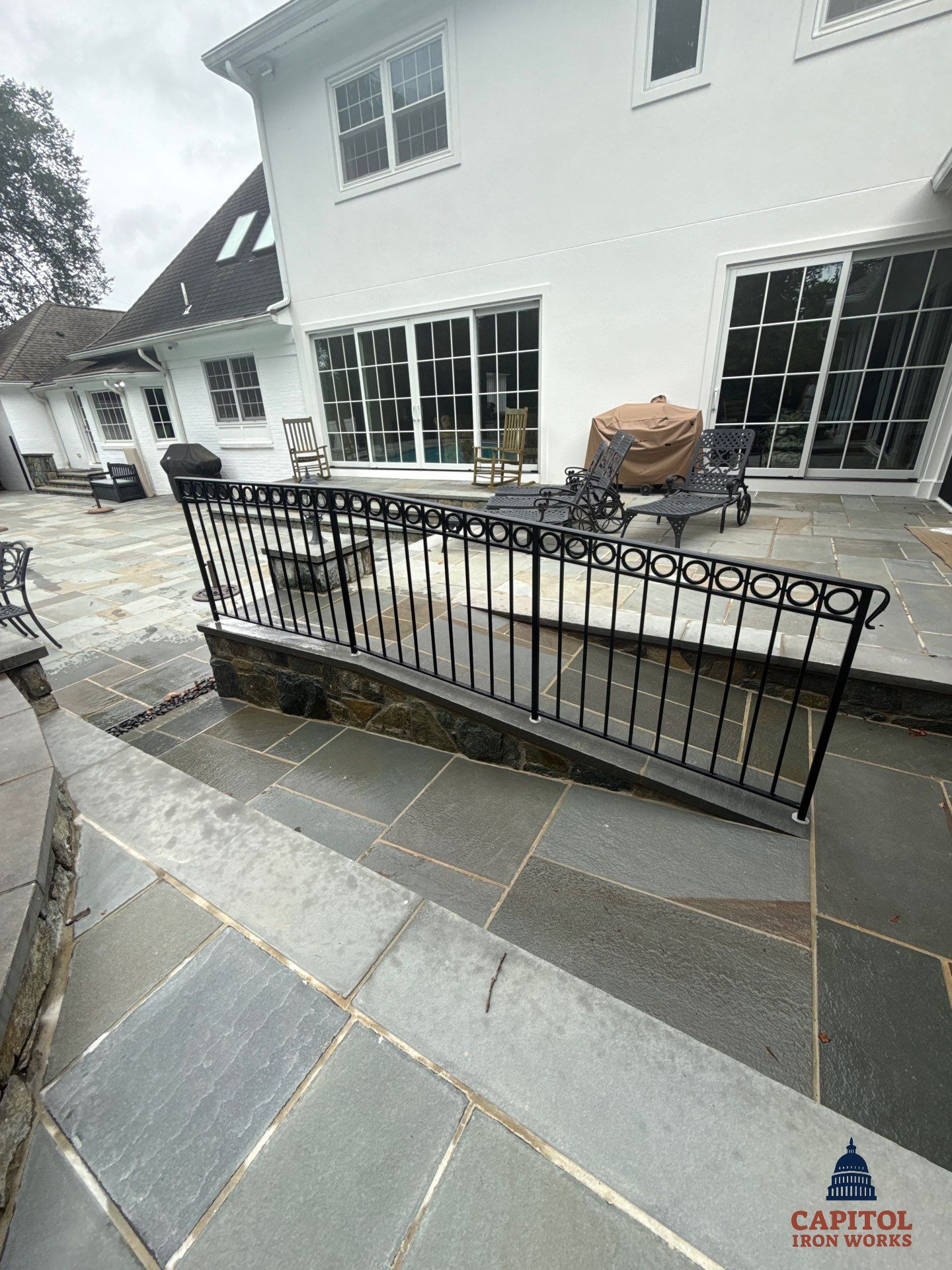 Project in Potomac by Capitol Iron Works