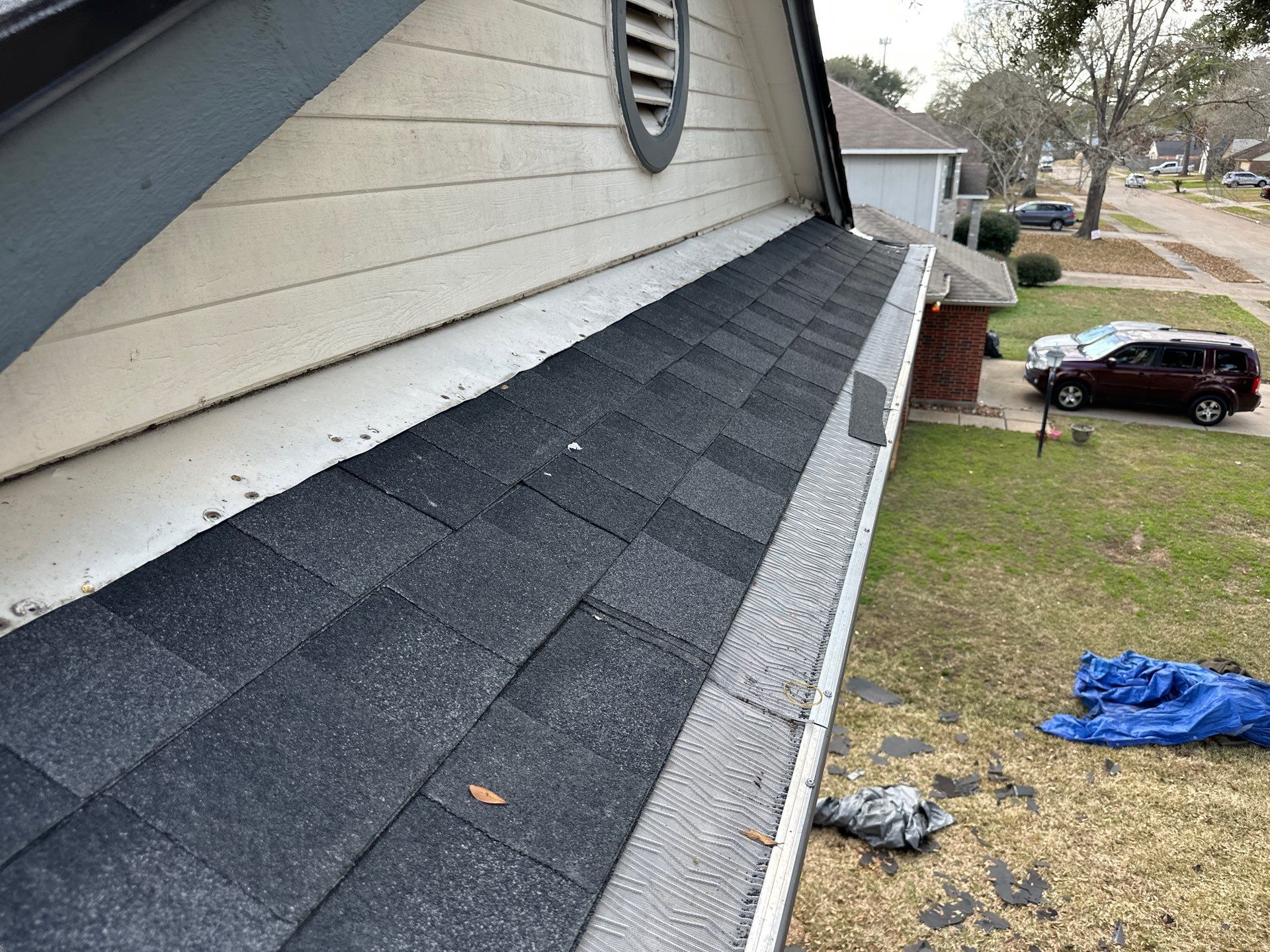 Roof Replacement completed in the Cypress Area! by Core Four Roofing