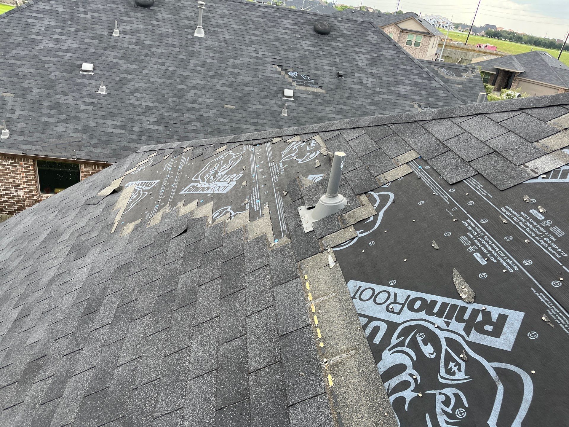 Residential Roofing Repair using Owen's Corning Duration (Lifetime) Shingles by Roof Repair Company