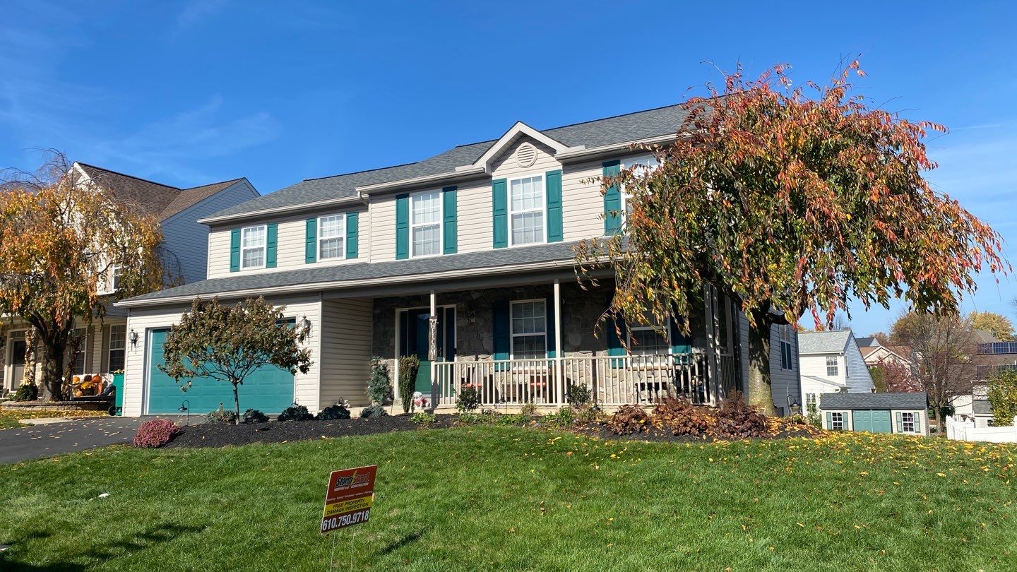 Roofing Installation using CertainTeed Landmark - Colonial Slate by Storm Guard of Ches-Mont PA