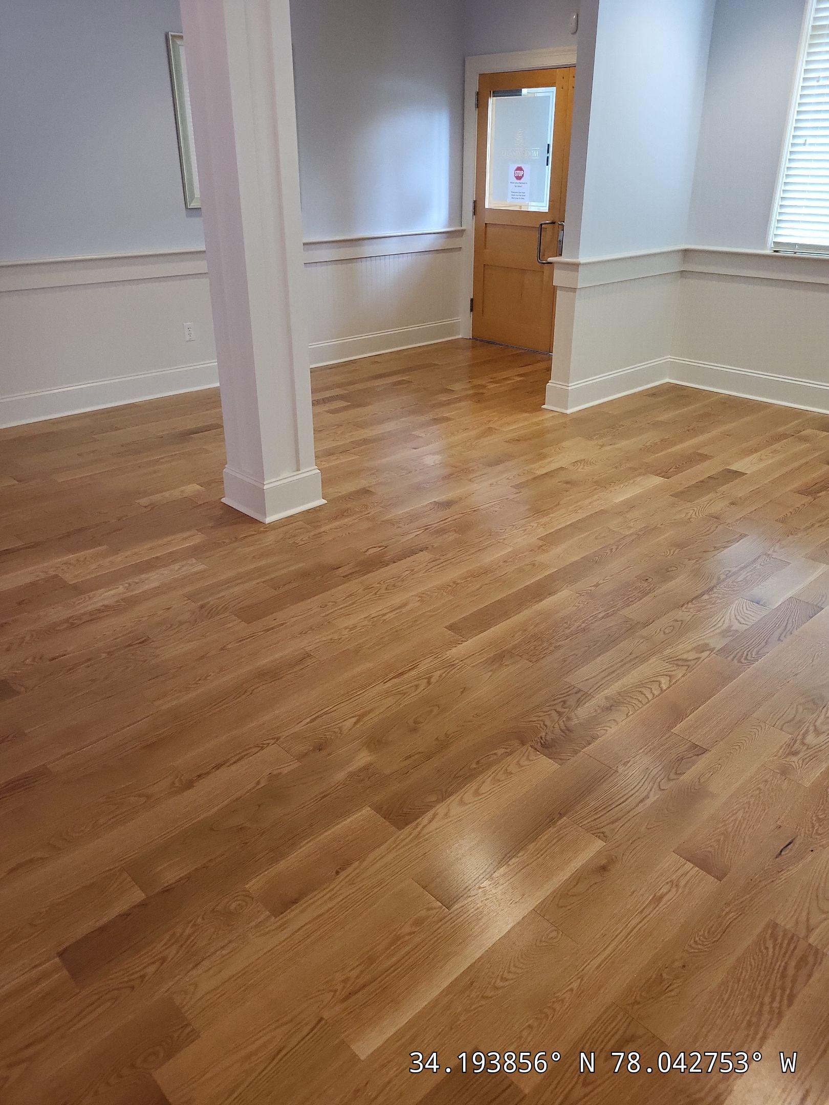 Brunswick Forest Fitness Center Commercial Flooring & Cabinet Remodel in Leland, NC by RGR Construction and Roofing, LLC