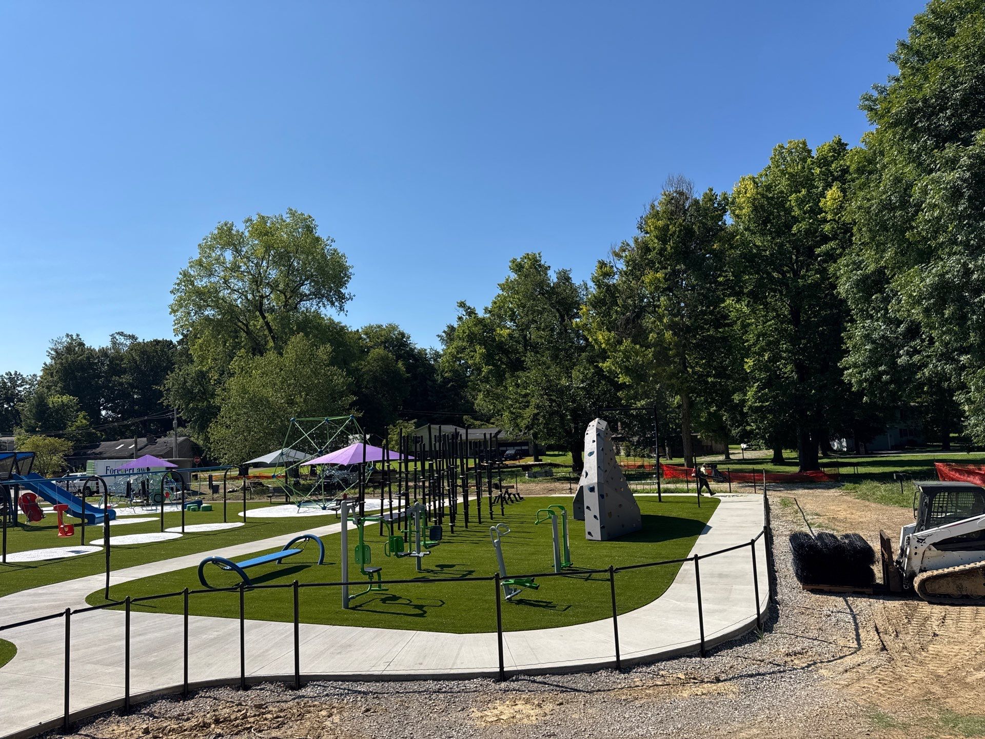 Lou Dennis Playground Grass by ForeverLawn NEIN/INDY