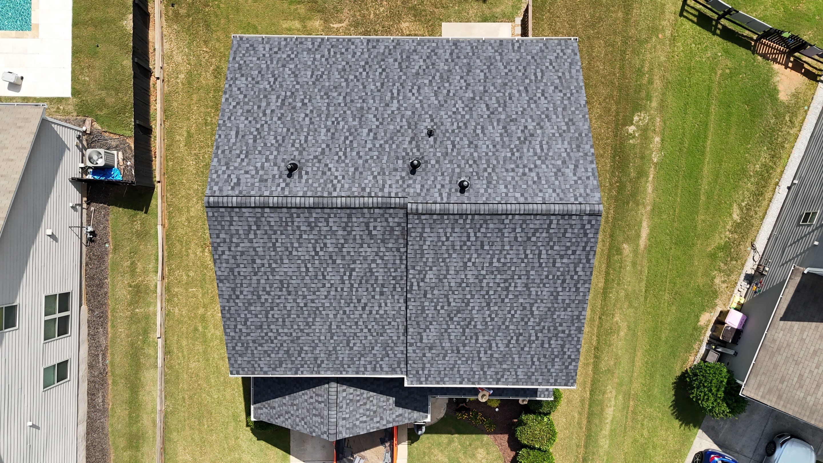 Cumming, GA Roof Replacement CertainTeed Landmark Pro Moire Black by Reset Roofing