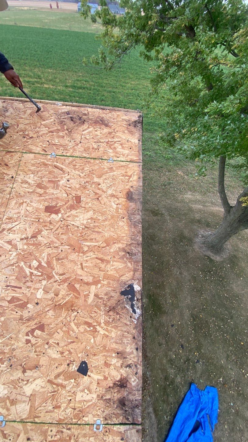 Residential Roofing Installation using GAF Timberline HDZ Appalachian Sky by Nitro Roofing and Construction