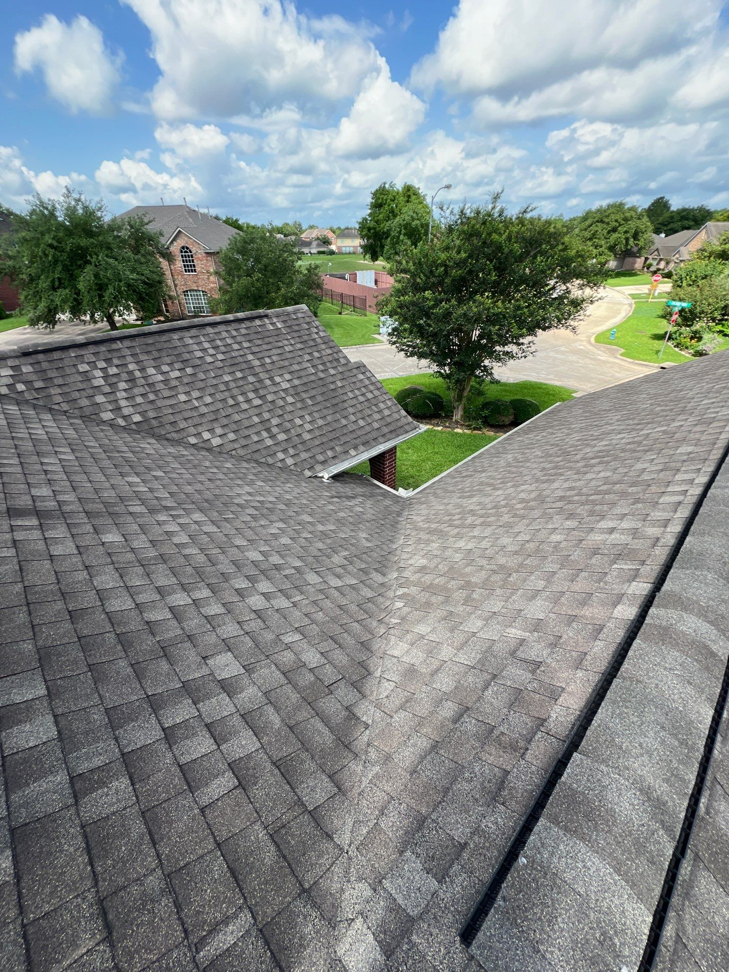Hail Damage using Owen's Corning Duration (Lifetime) Shingles by Roof Repair Company