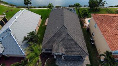 Residential Roofing Installation using Westlake (Boral) Stone Coated Steel