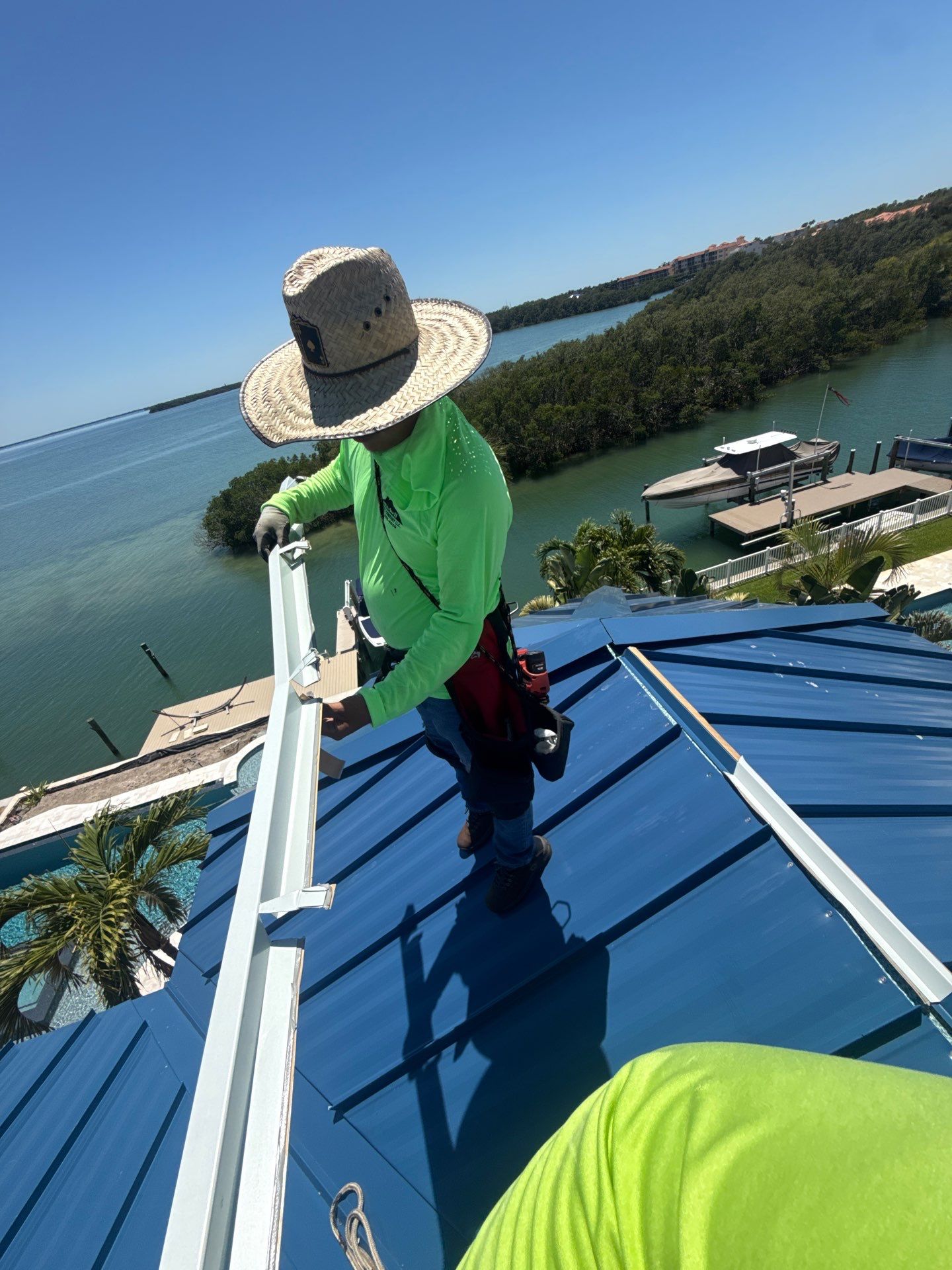 Project in St. Petersburg 33715 by Mitchell Roofing Company LLC