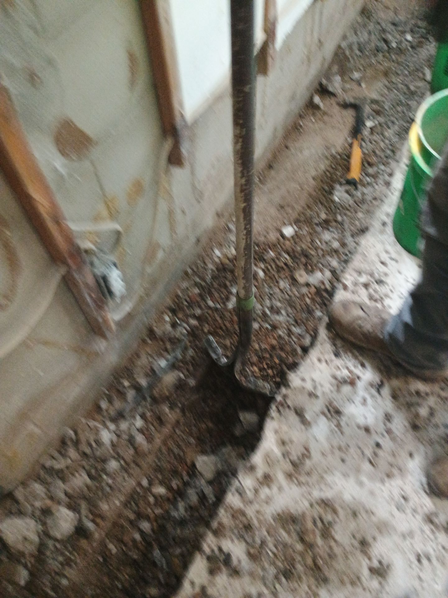 Drain tile for Kael in New Brighton by Waterproofing Northeast