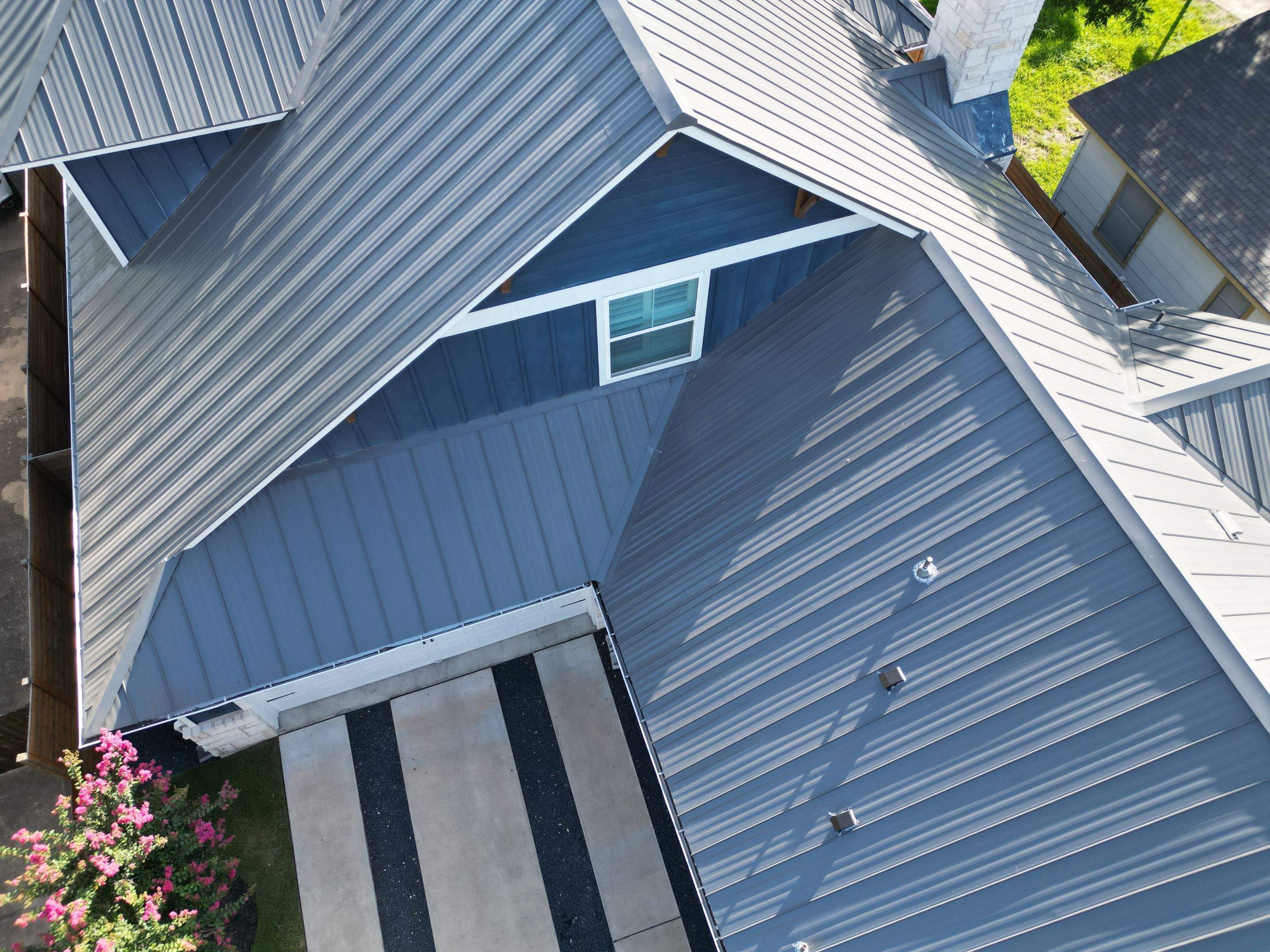 Charcoal Grey - L&A Metals LLC Type FF100, Hidden fastener/Standing Seam by RoofsOnly.com