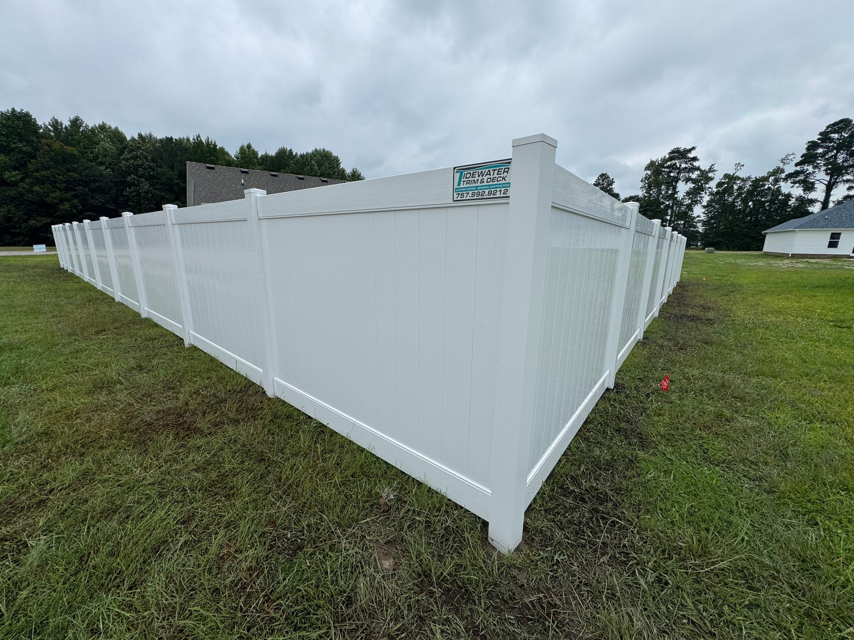 Modern Durability in Vinyl by Tidewater Trim & Deck