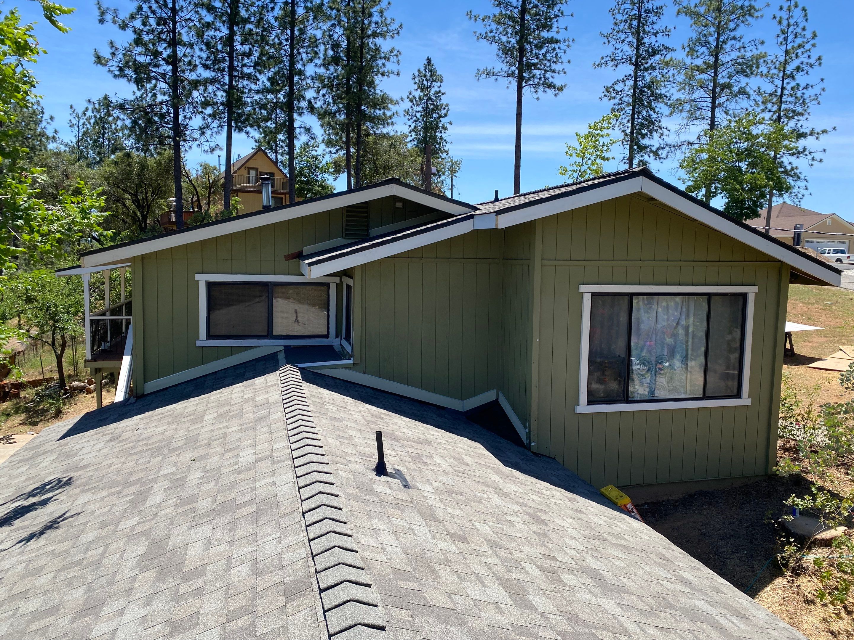 Residential Roofing Installation using Owens Corning Roofing Shingles by Byers Enterprises 