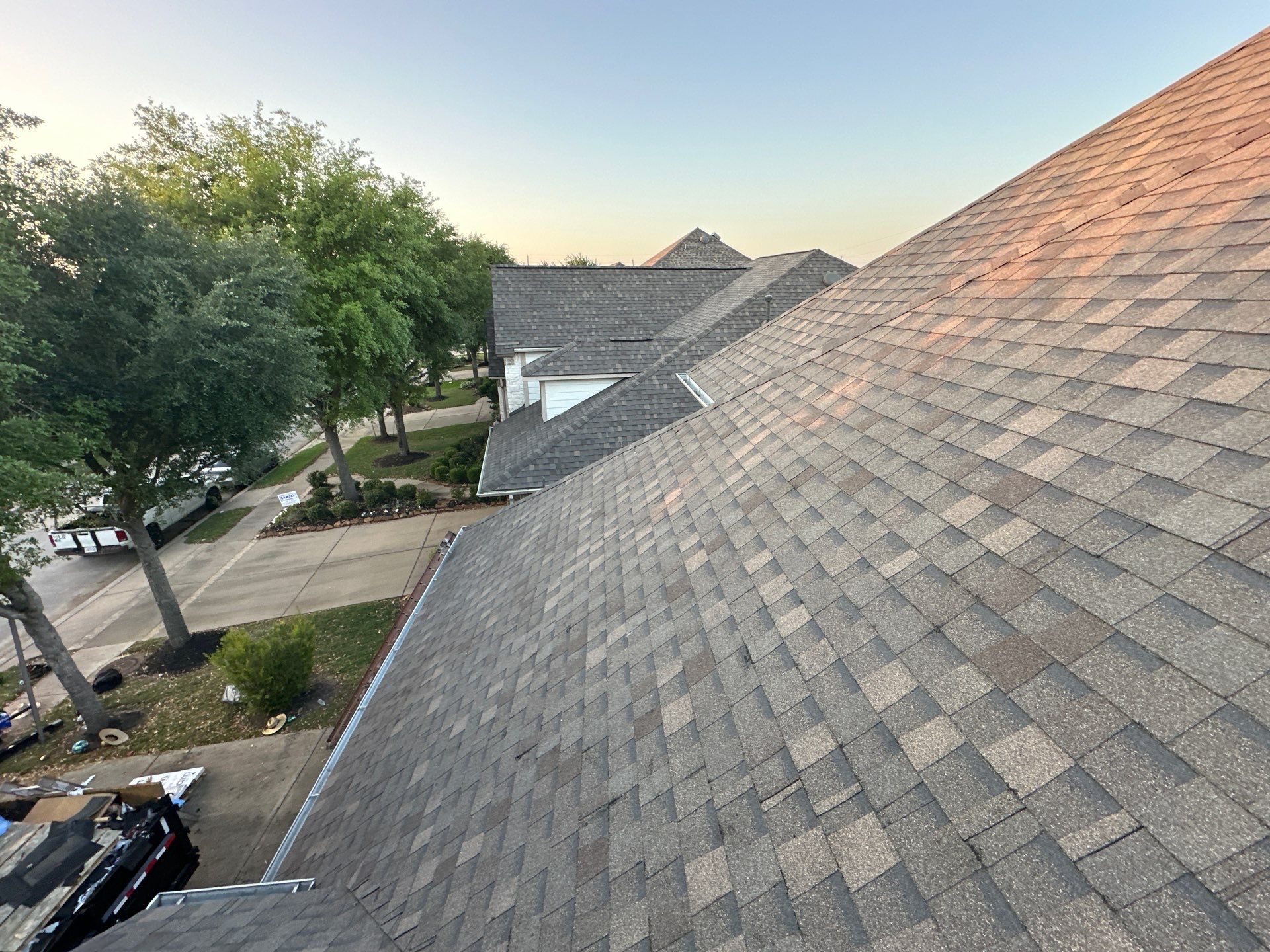 Residential Roofing Installation using Atlas Prolam by Motion Roofing