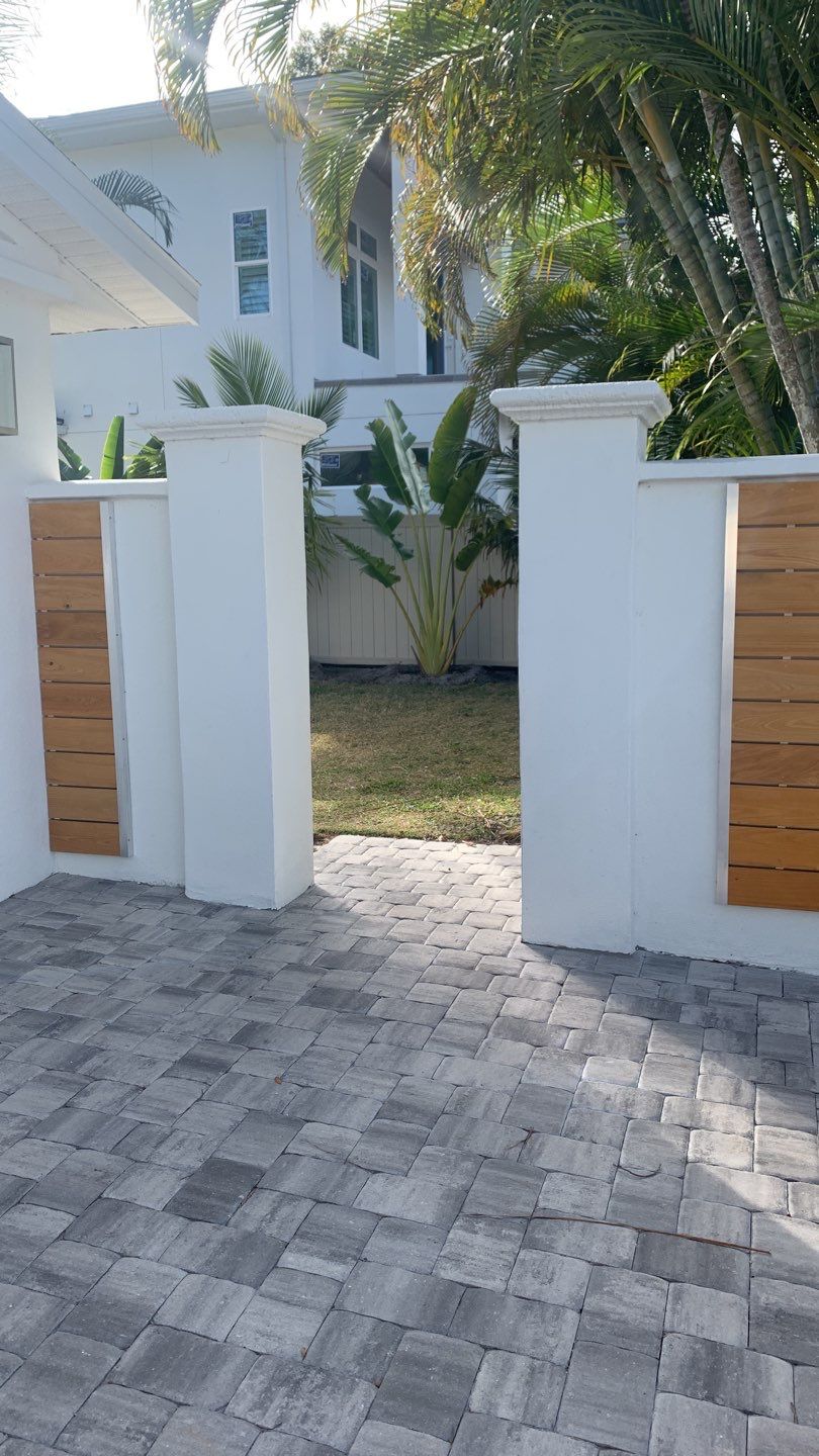 Sarasota, FL 6ft. Tall Custom Modern Aluminum Gates  by Asap fence and gates, LLC