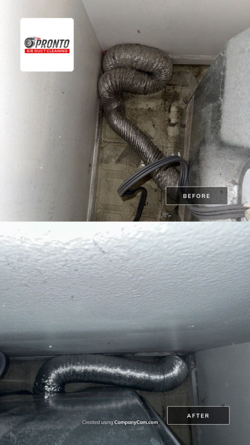 Air Duct Cleaning w/Duct Sanitizing by Pronto Air Duct Cleaning