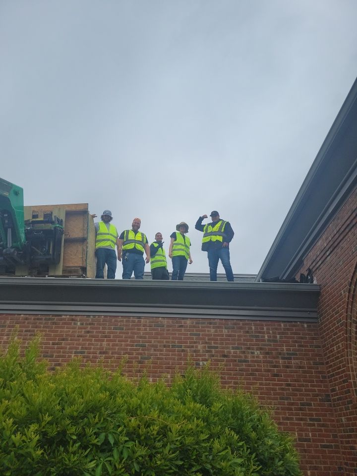 Commercial Roofing Installation using High Grade Asphalt Shingles by Carolina Trophy Roofs