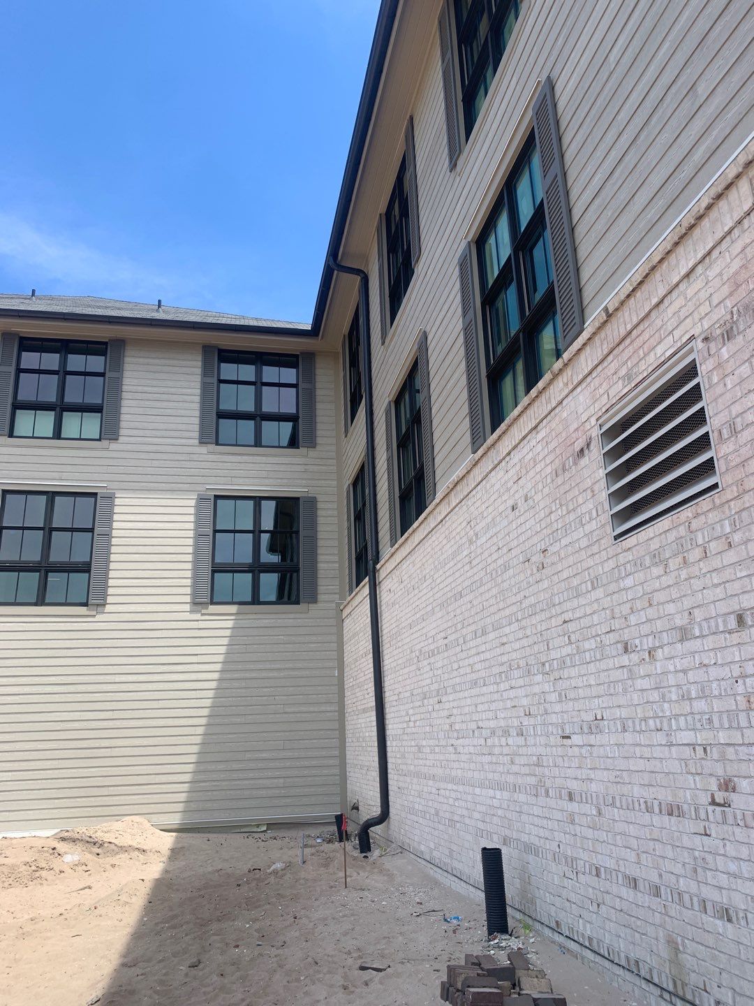 Half-Round Gutters for Coastal Homes in Panama City Beach FL by Gutter Professors