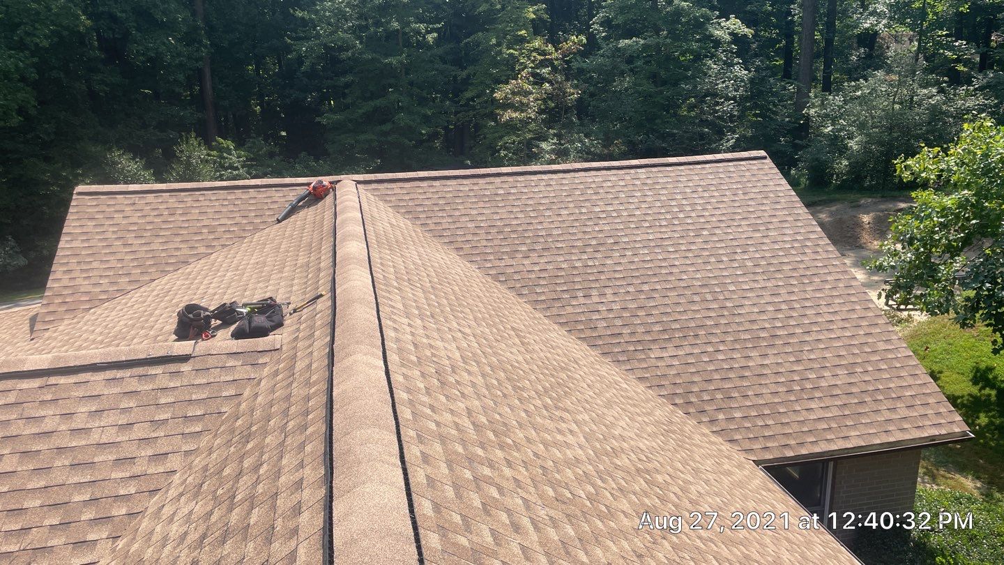 Roof Replacement using GAF Timberline HDZ by American Home Contractors
