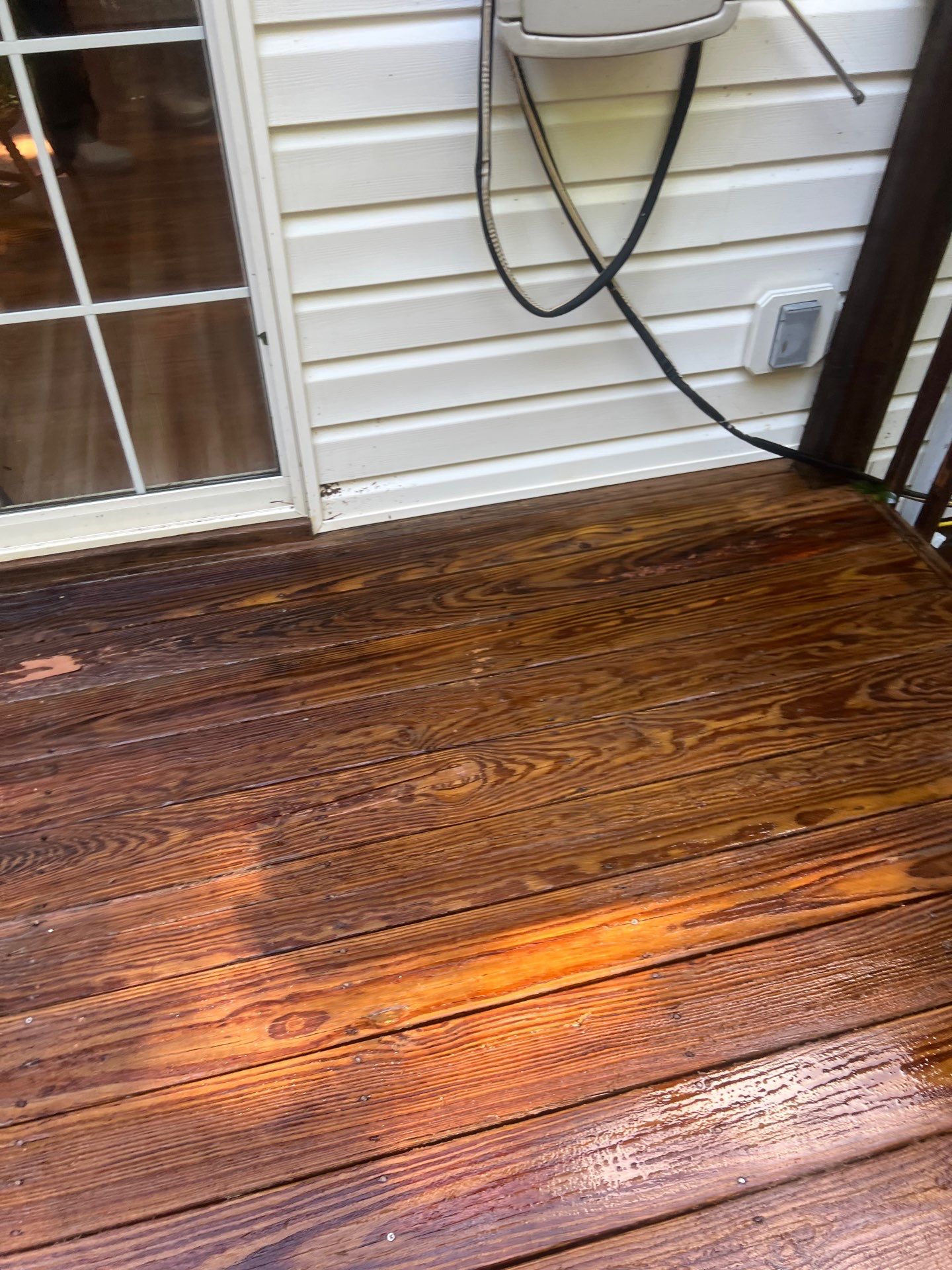 Weathered Deck using Wood Sealant by DuraSeal