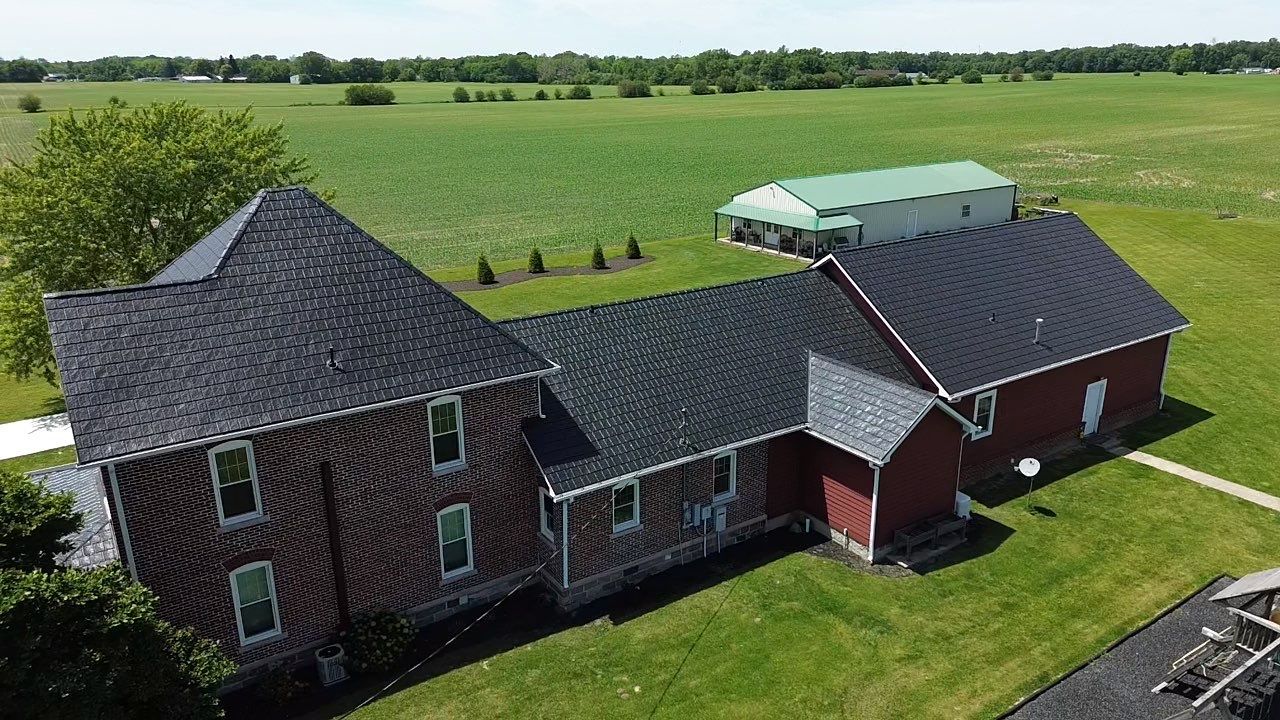 Historic Metal Slate Roof Restoration in Elwood, IN by 4Ever Metal Roofing