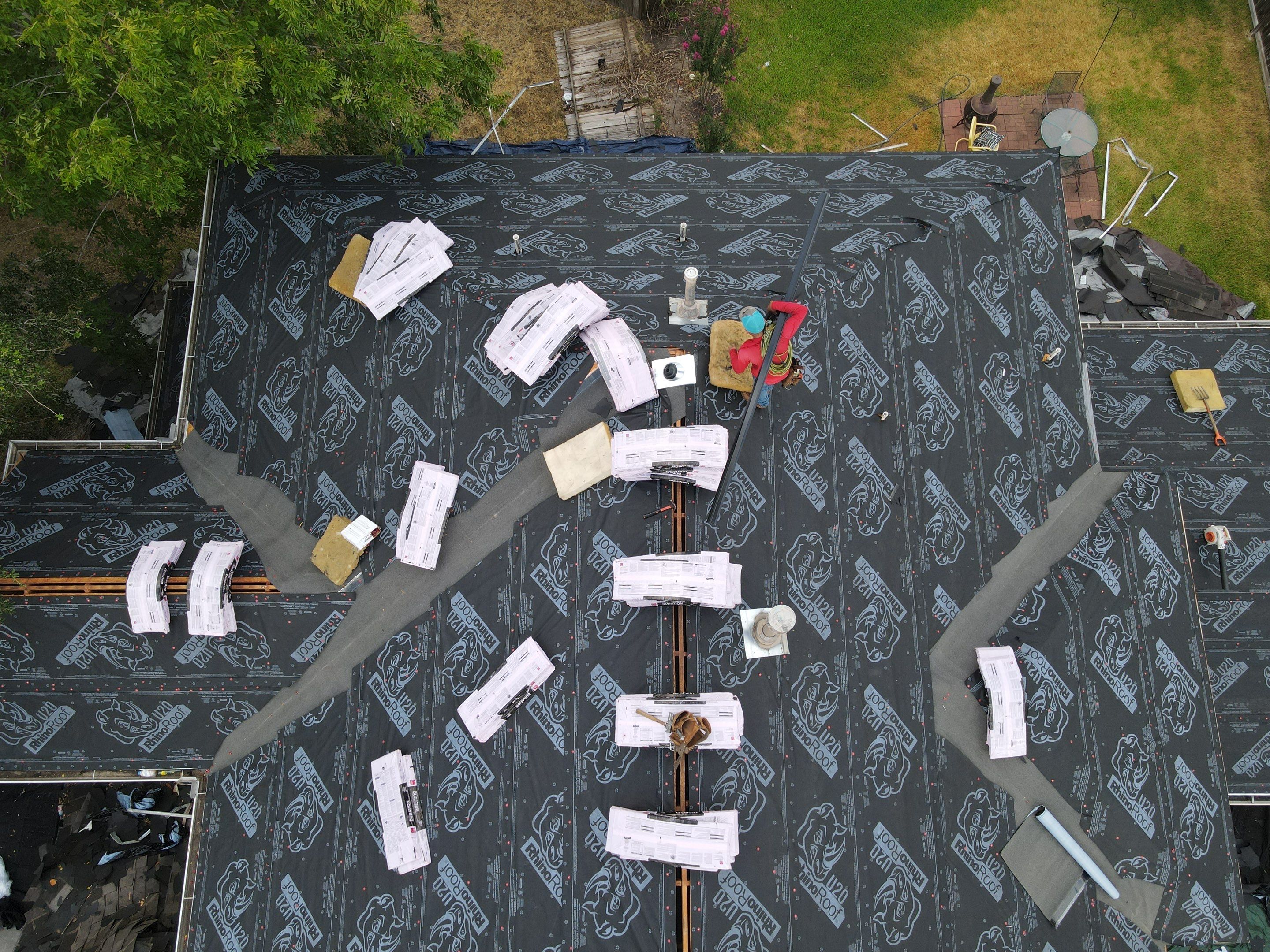 Residential Roofing Installation using Owen's Corning by Roof Concepts Construction